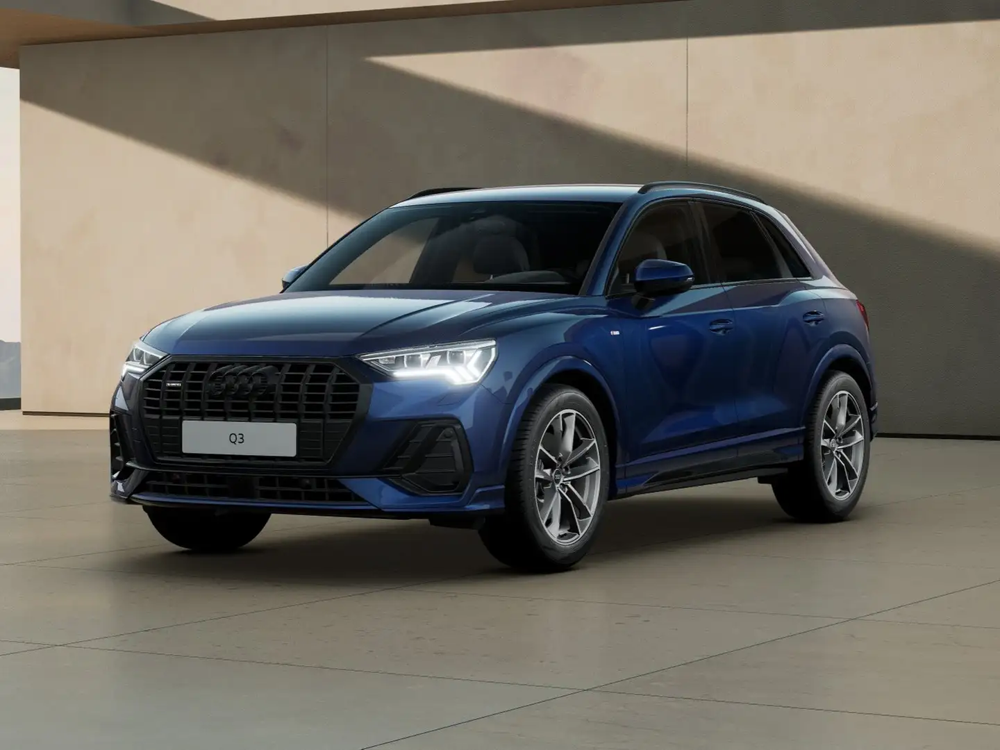 Audi Q3 S line 40 TFSI quattro S tronic Bleu - 2