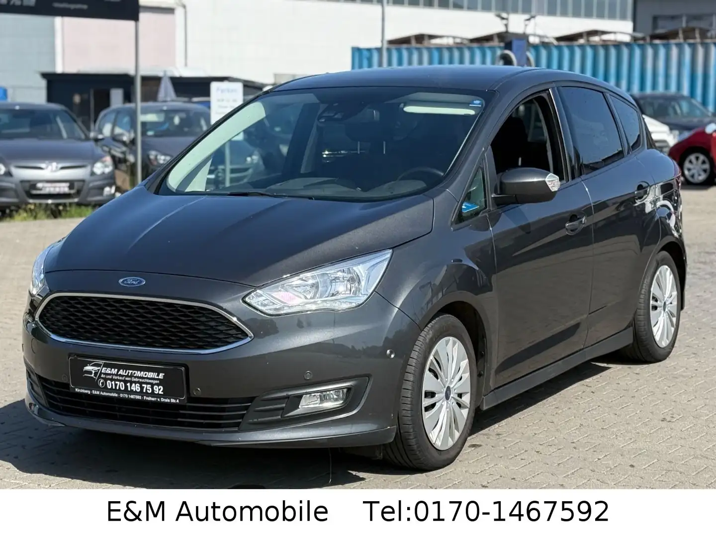 Ford C-Max C-MAX Cool & Connect+NAVI+TEMPOMAT+ Gris - 1