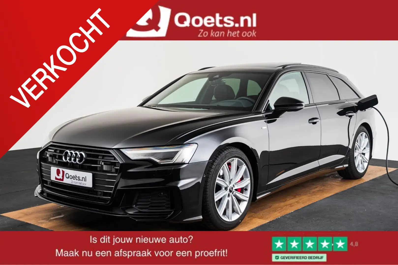 Audi A6 Avant 55 TFSI e quattro Competition Panoramadak - Fekete - 1