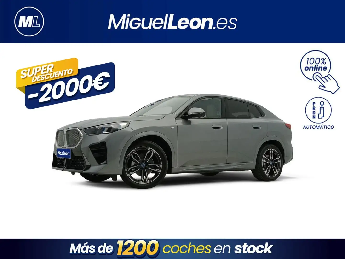 BMW iX2 eDrive20A Gris - 1