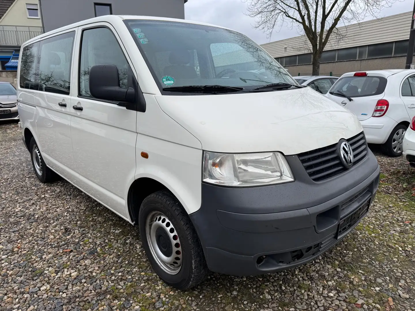 Volkswagen T5 Shuttle Tüv Neu Klima 8 Sitzer Service Neu viele Neu Teil Blanco - 1