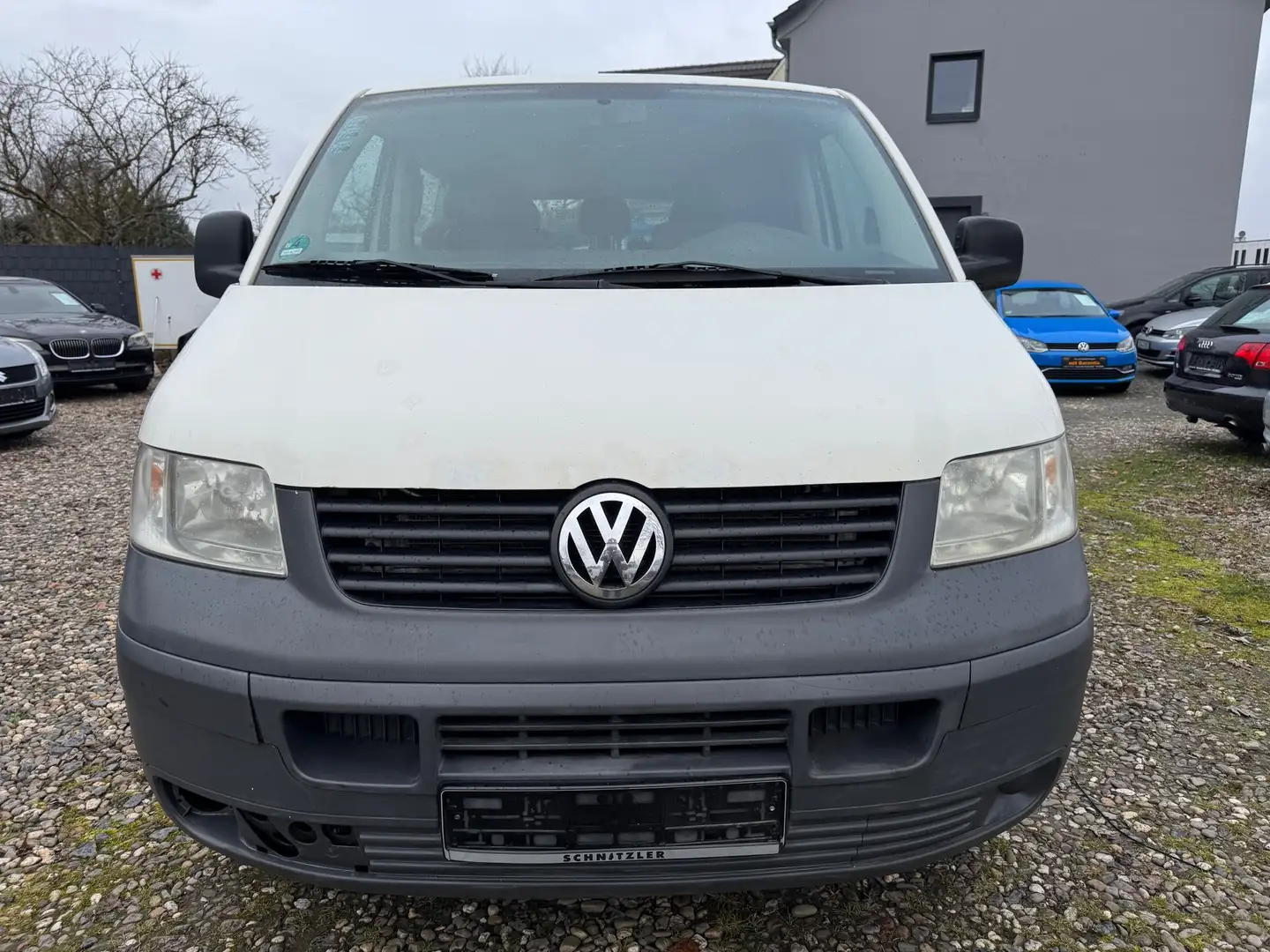 Volkswagen T5 Shuttle Tüv Neu Klima 8 Sitzer Service Neu viele Neu Teil Blanco - 2