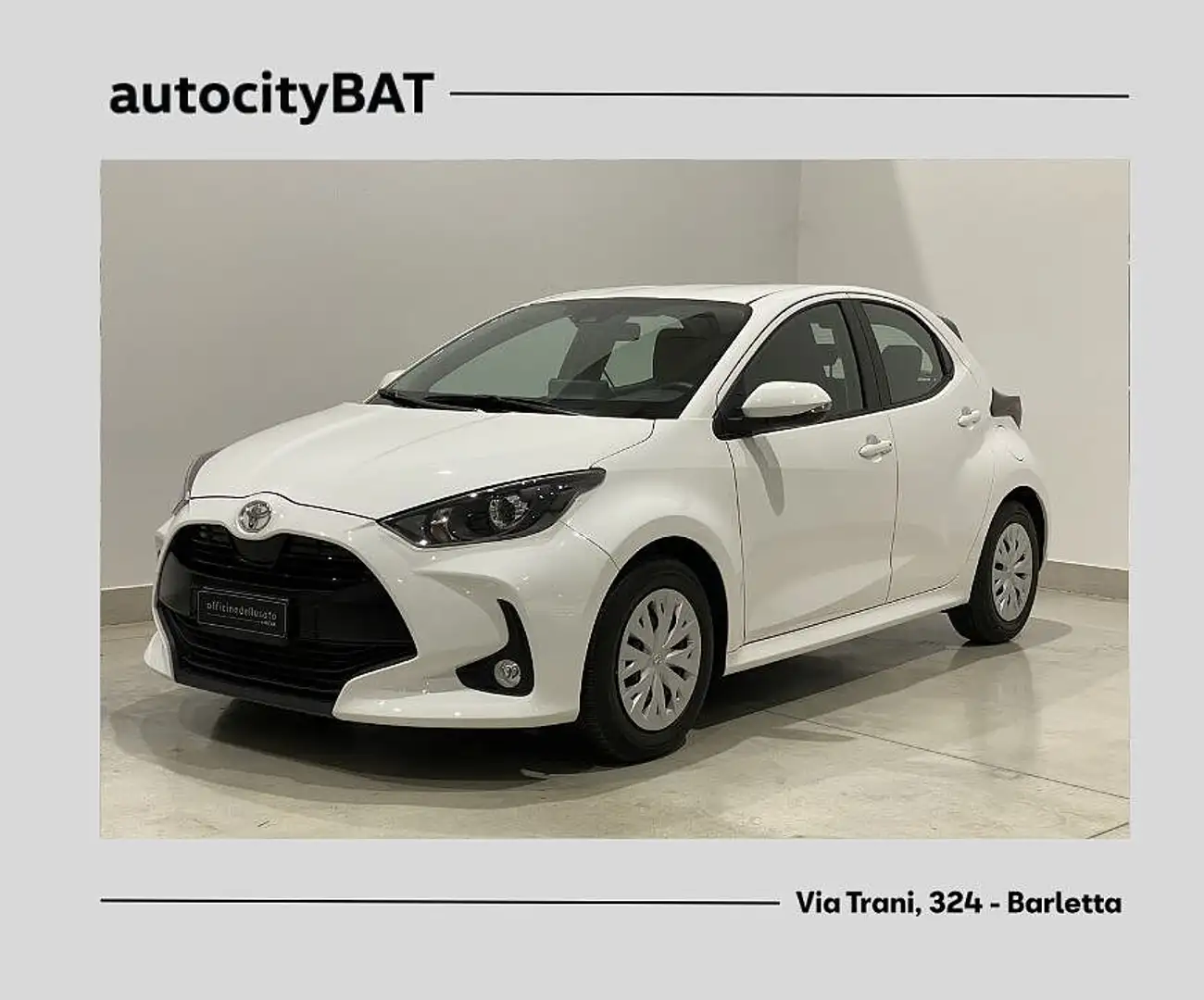 Toyota Yaris 1.0 5 porte Business Blanco - 1