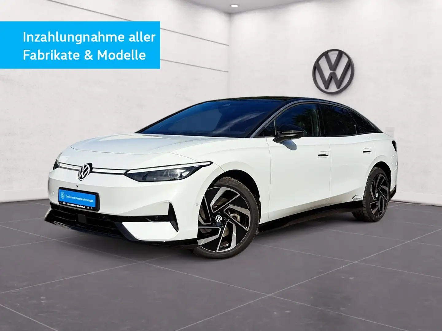 Volkswagen ID.7 Pro NAV HARMAN MATRIX 4xKAM DCC 20" WÄRMEPUM Weiß - 2