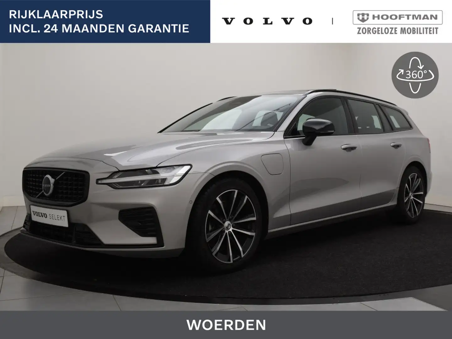 Volvo V60 T6 PLUG-IN HYBRID LONG RANGE PLUS DARK 360GR CAM S Gris - 1