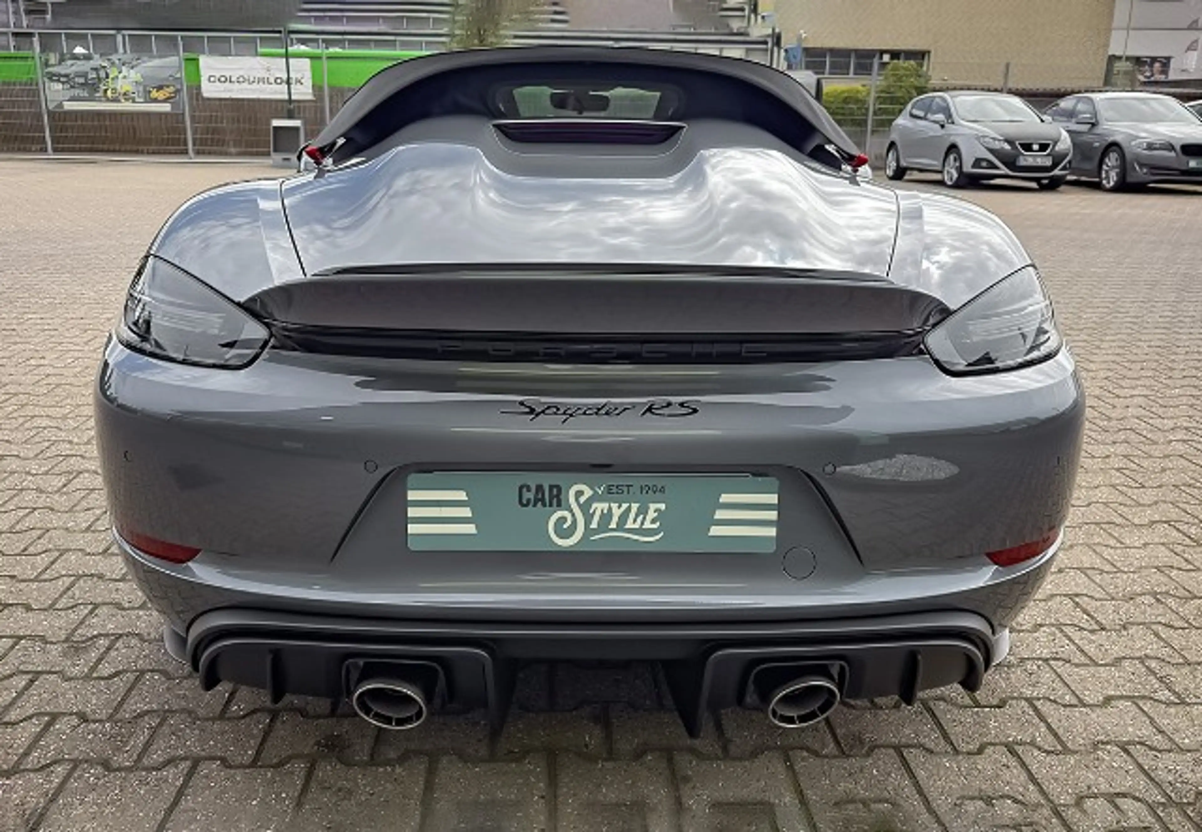 Porsche Boxster Spyder RS 4.0 Weissach Carbon PCCB Lift — photo 5