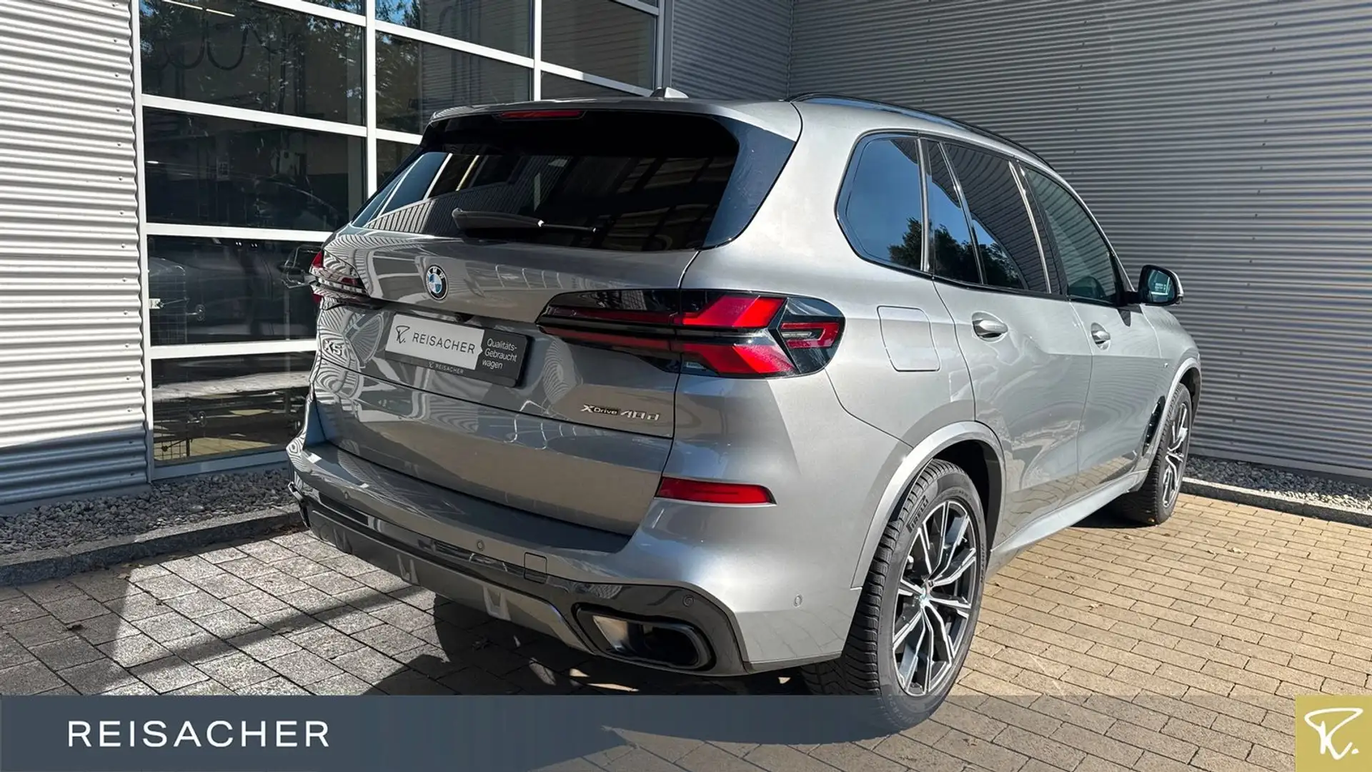 BMW X5 xDrive40d M-Sport Navi HUD 360° ACC StdHz AHK Grau - 2