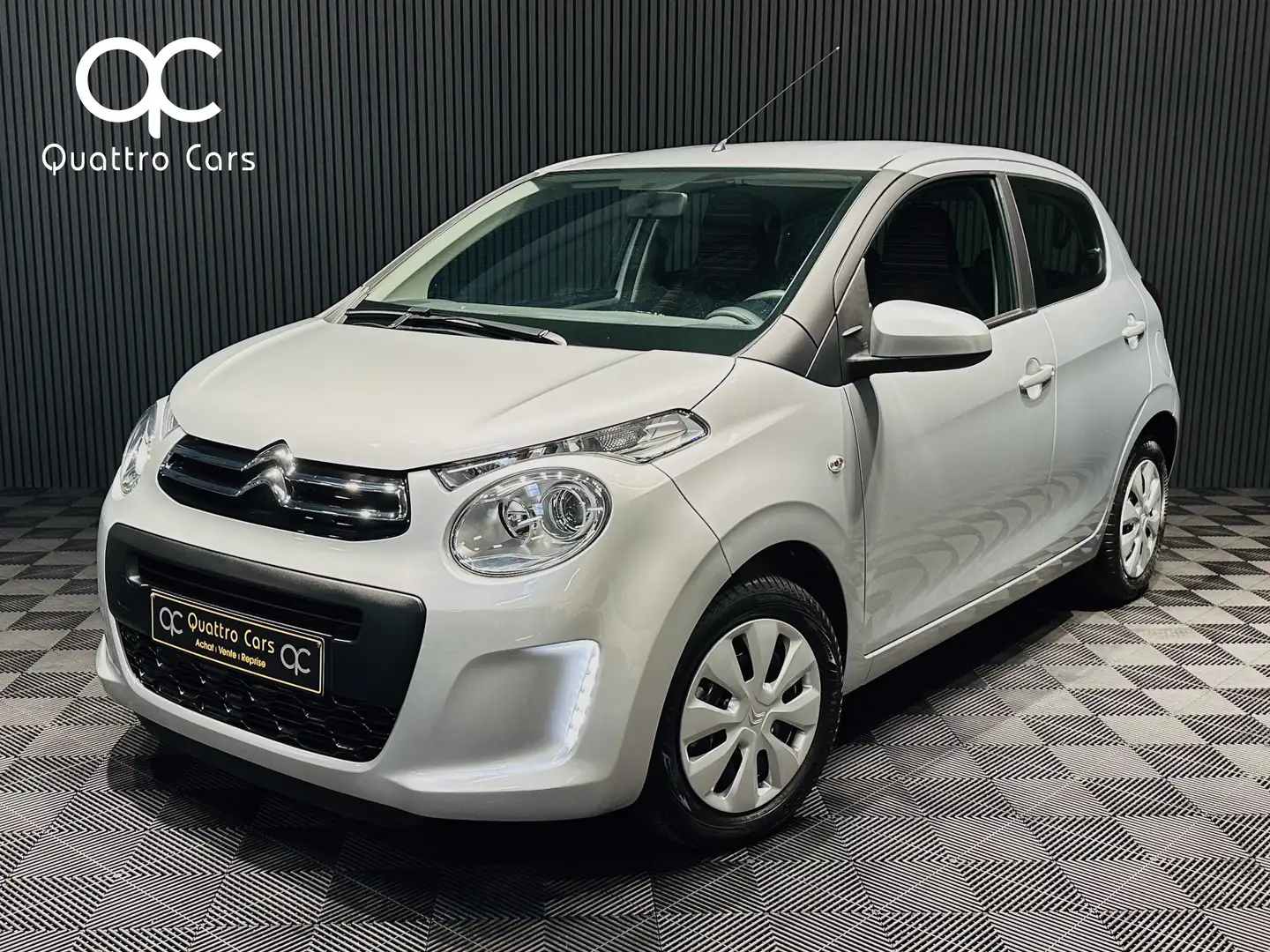 Citroen C1 1.0 VTi - 5 Portes - Clim - Bluetooth - Garantie Grijs - 1