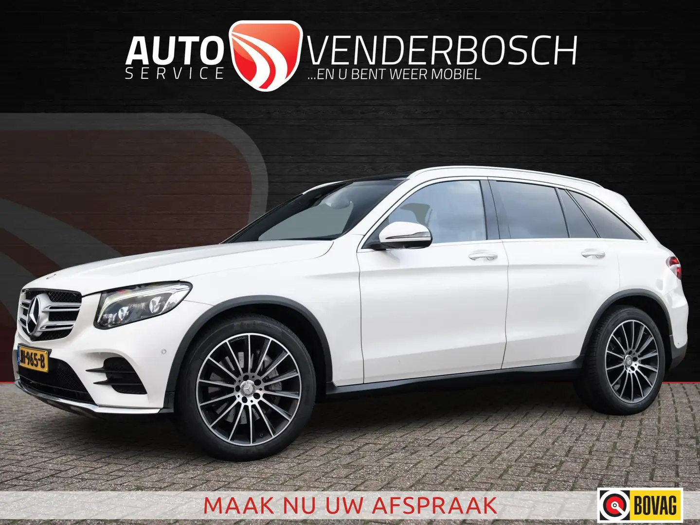Mercedes-Benz GLC 250 4MATIC Ambition 211pk | Pano | Leder | 360 Camera Blanco - 1