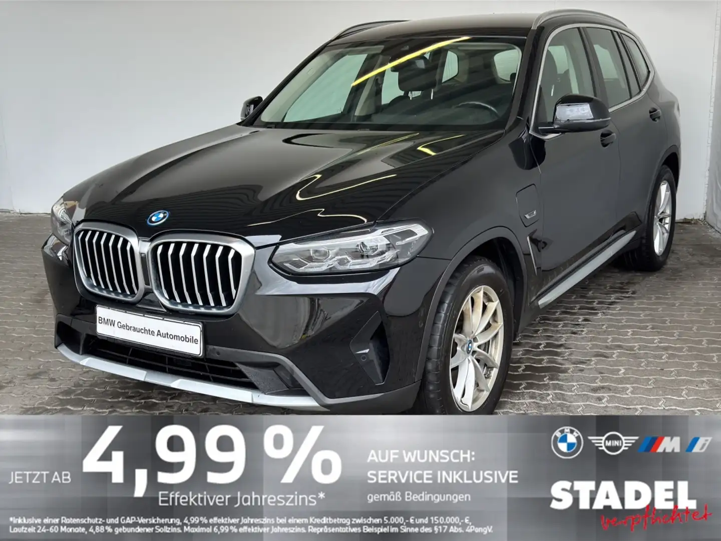 BMW X3 xDr30eA Navi.LED.RüKam.WLAN.DAB.Sitzheizung Schwarz - 2