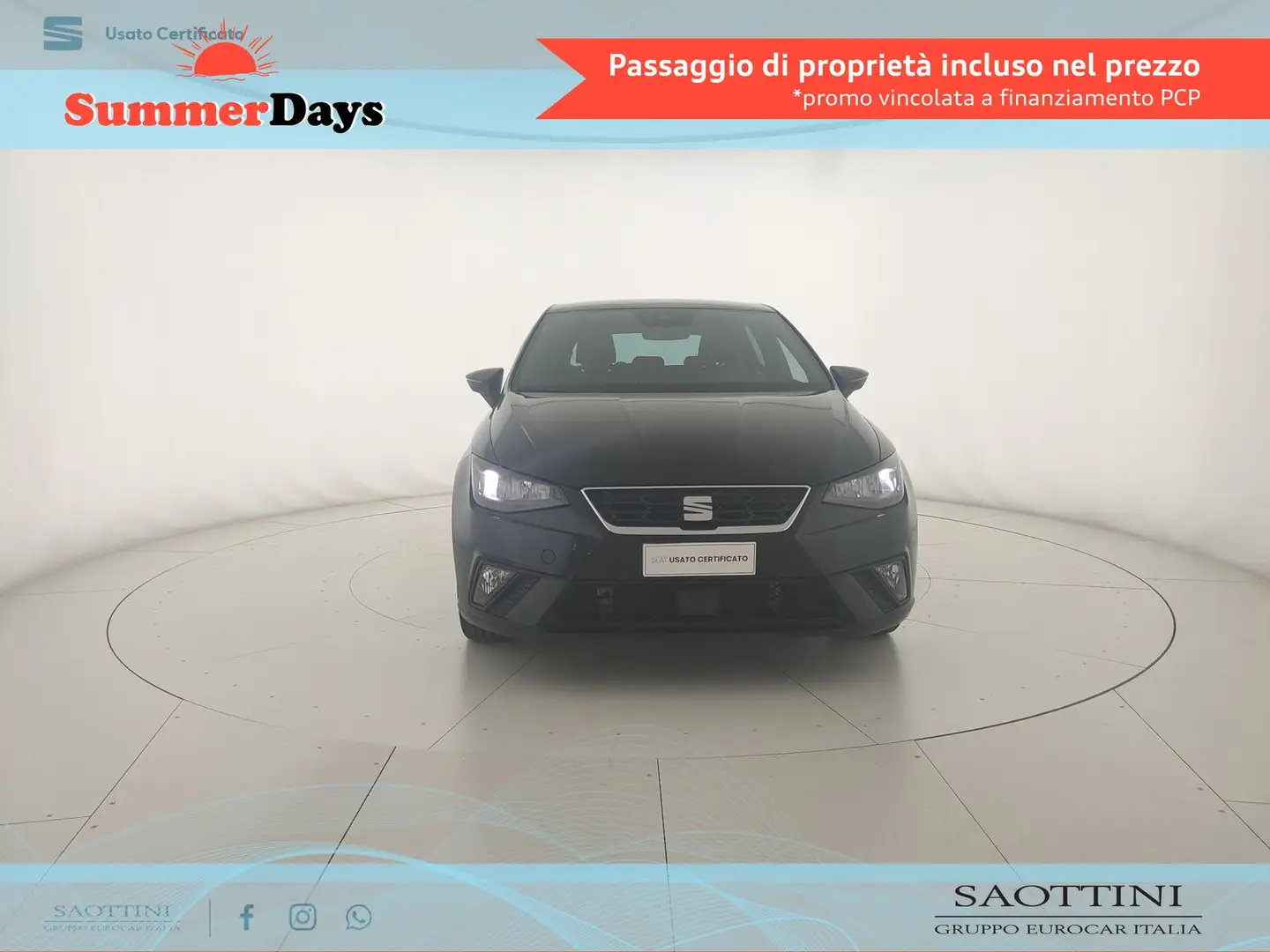 SEAT Ibiza 1.0 EcoTSI FR 95 CV Schwarz - 2