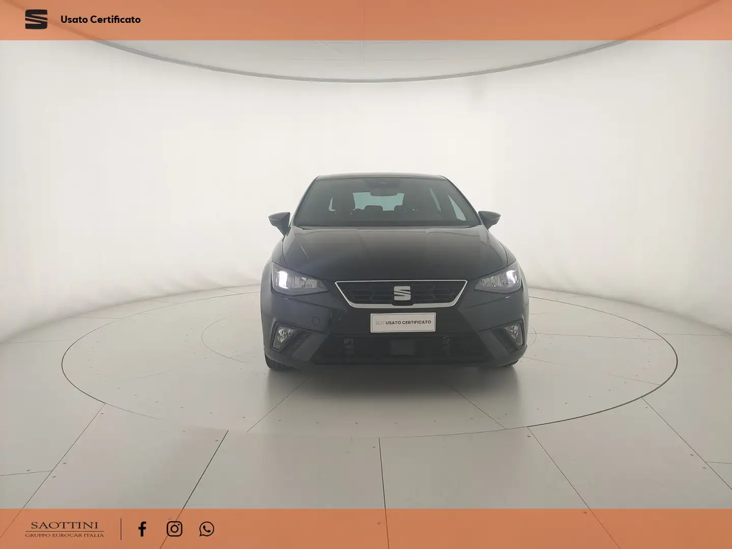 SEAT Ibiza 1.0 EcoTSI FR 95 CV Zwart - 2