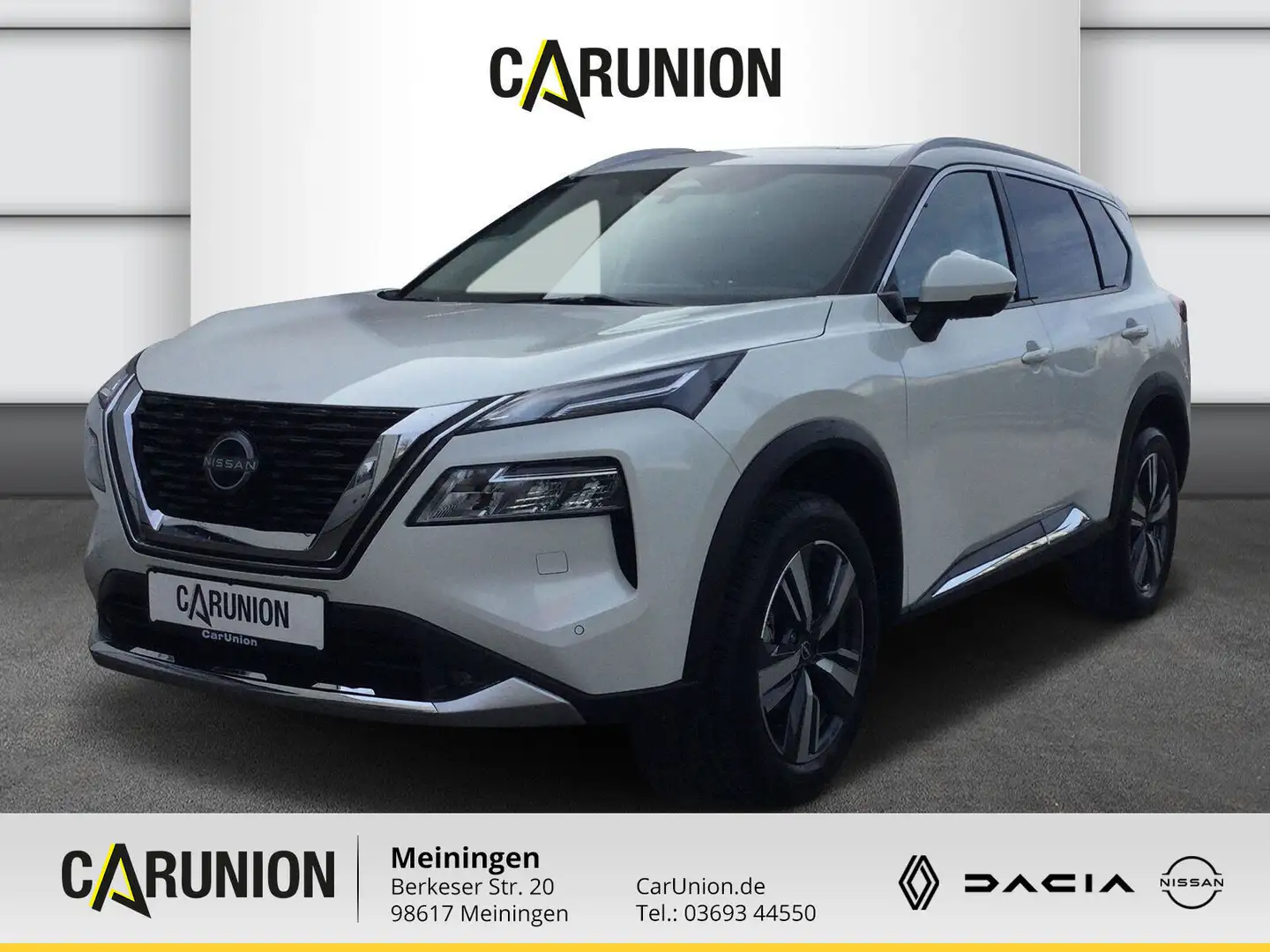 Nissan X-Trail 1.5 VC-T 158 PS Xtronic 4x2 Tekna Bose Bose + Glasdach Weiß - 1