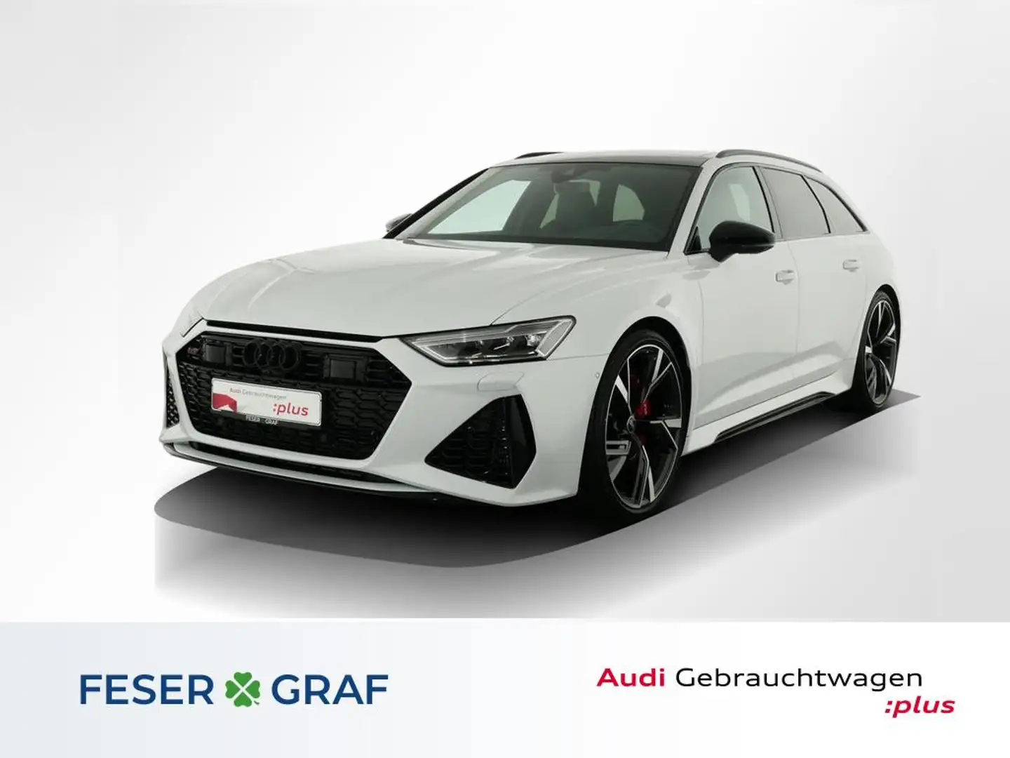 Audi RS6 Avant 4.0 TFSI quattro RS Sportabgas./ Sitzbel./ 2 Weiß - 1