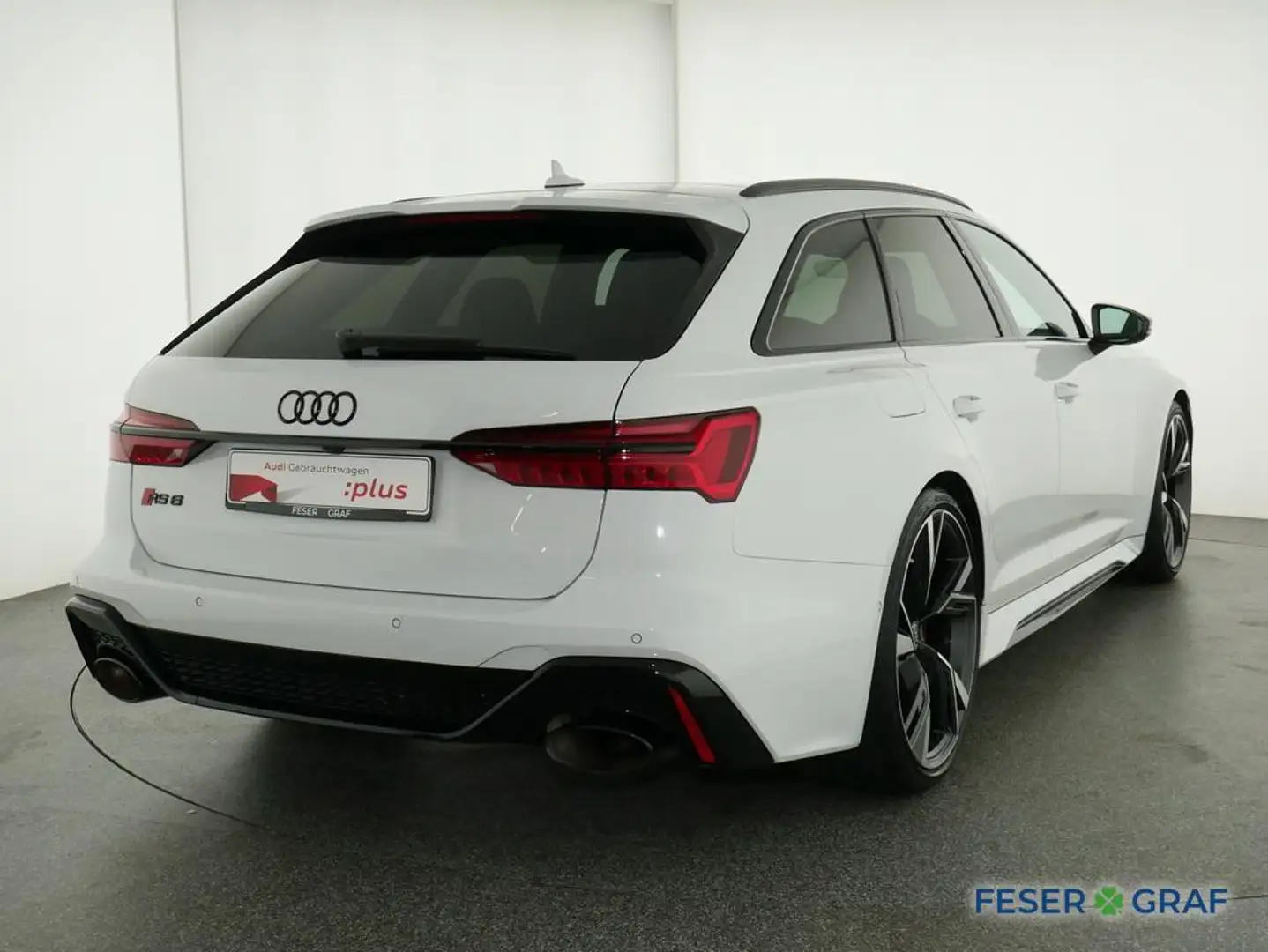 Audi RS6 Avant 4.0 TFSI quattro RS Sportabgas./ Sitzbel./ 2 Weiß - 2