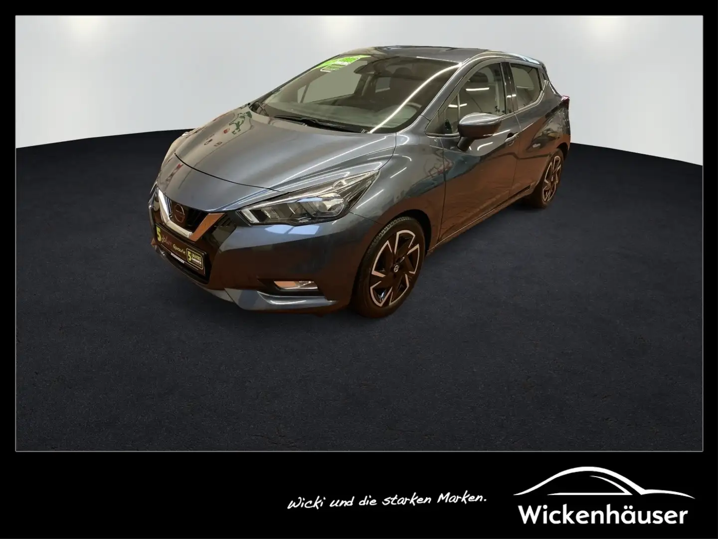 Nissan Micra 1.0 IG-T ) N-Way SHZ+Winterp.+KlimaA+PDC Grau - 1