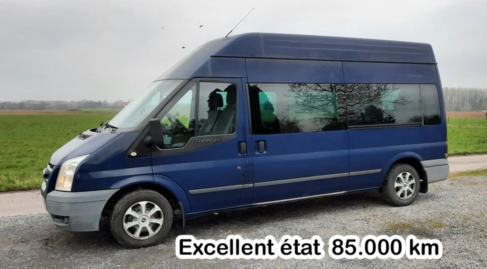 Ford Transit MINIBUS 300L 2.2 TDCi 85 KW - 115 CV Bleu - 2