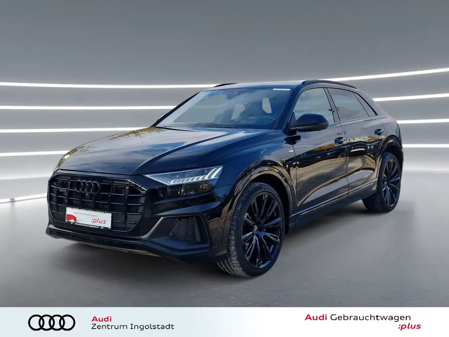Audi Q8 50 TDI qu 3x S line HD-MATRIX Pano S-Sitz 23" Schwarz - 2