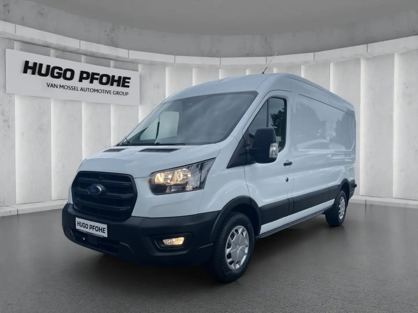 Ford Transit Trend Express-Line 350 L3H2 AHK ACC SWA GJR Blanc - 1