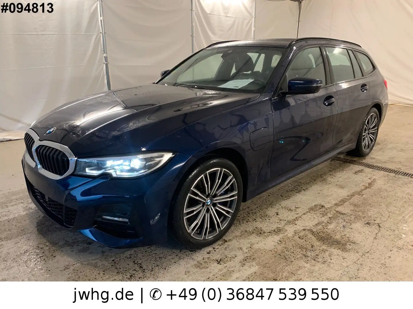 BMW 330 e xDrive M Sport Pano 4xSHz HarmanK ACC 360° Bleu - 1
