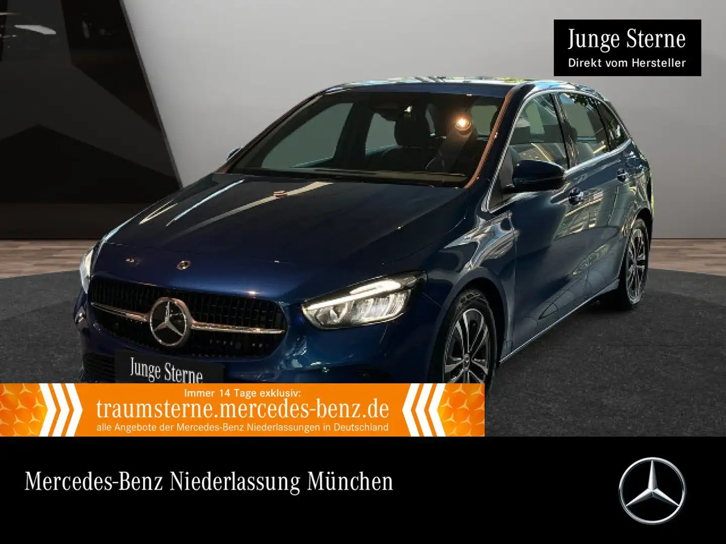 Mercedes-Benz B 200 PROGRESSIVE+LED+KAMERA+7G Blau - 1