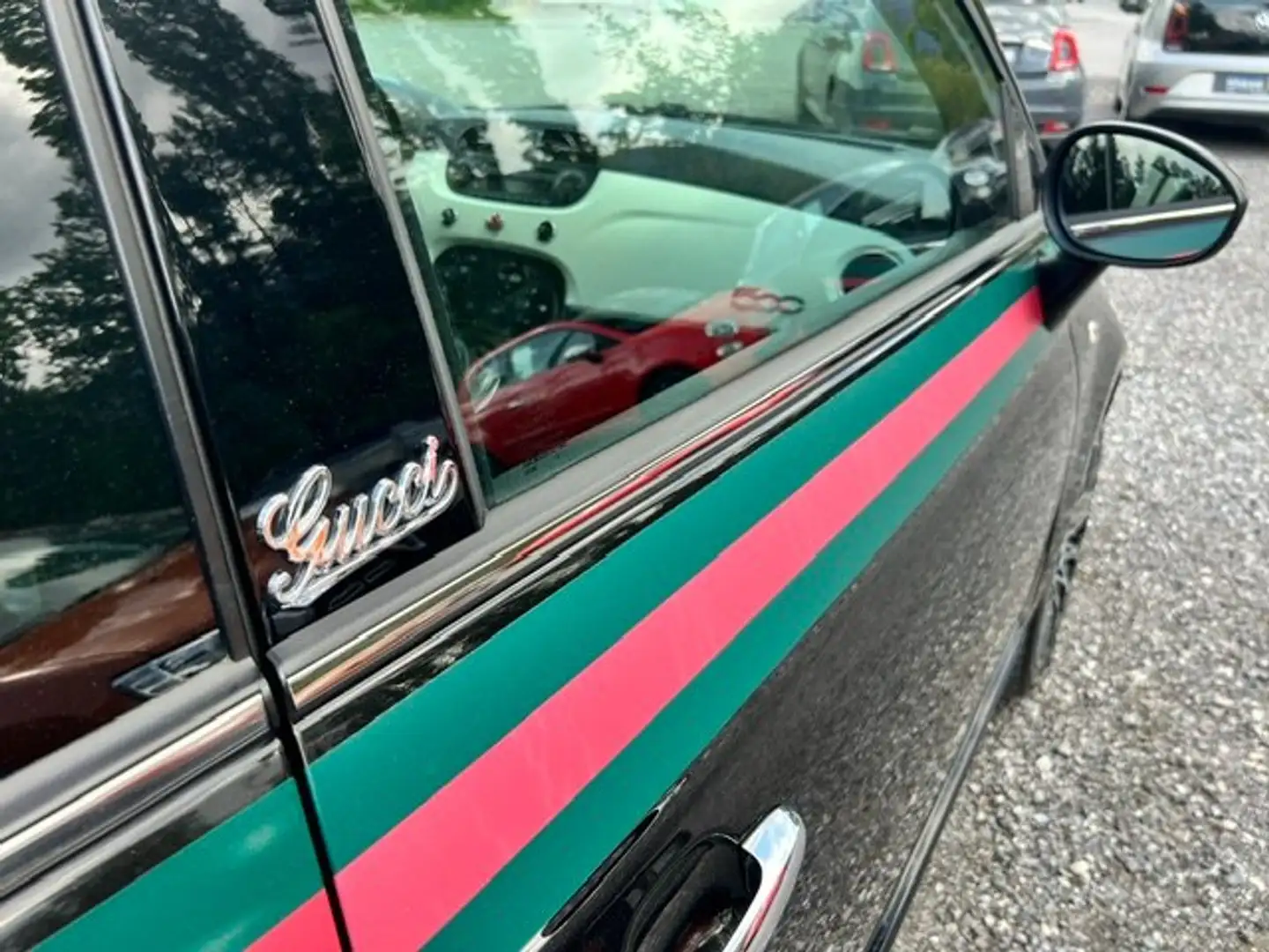 Fiat 500 1,2 "by Gucci" Limitierte SonderEDITION Schwarz - 1