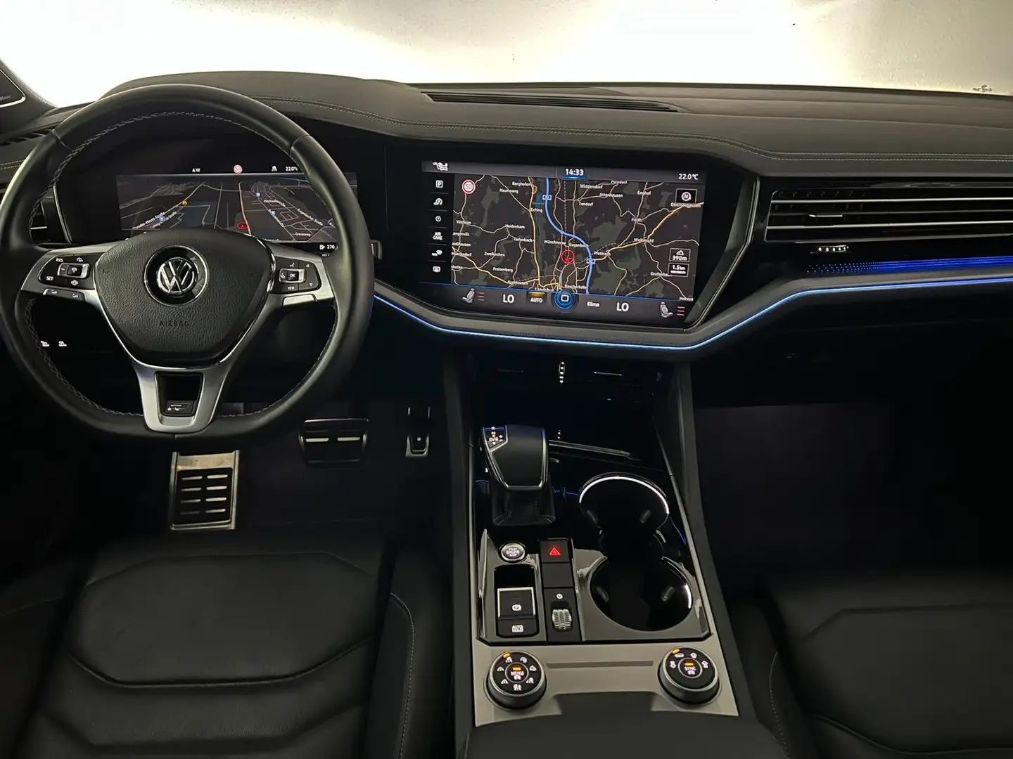 Volkswagen Touareg R-Line 4Motion/ACC/INNOVISION/21 ZOLL Gris - 2