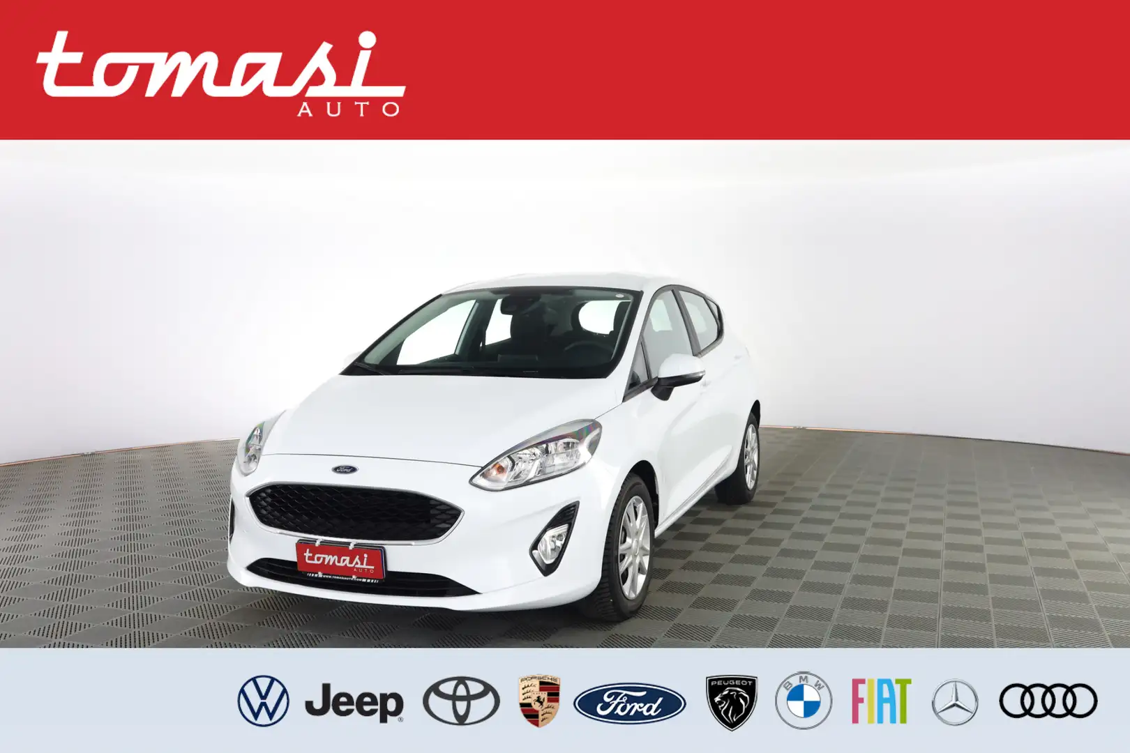Ford Fiesta 1.5 EcoBlue 5 porte Connect/Business Bianco - 1