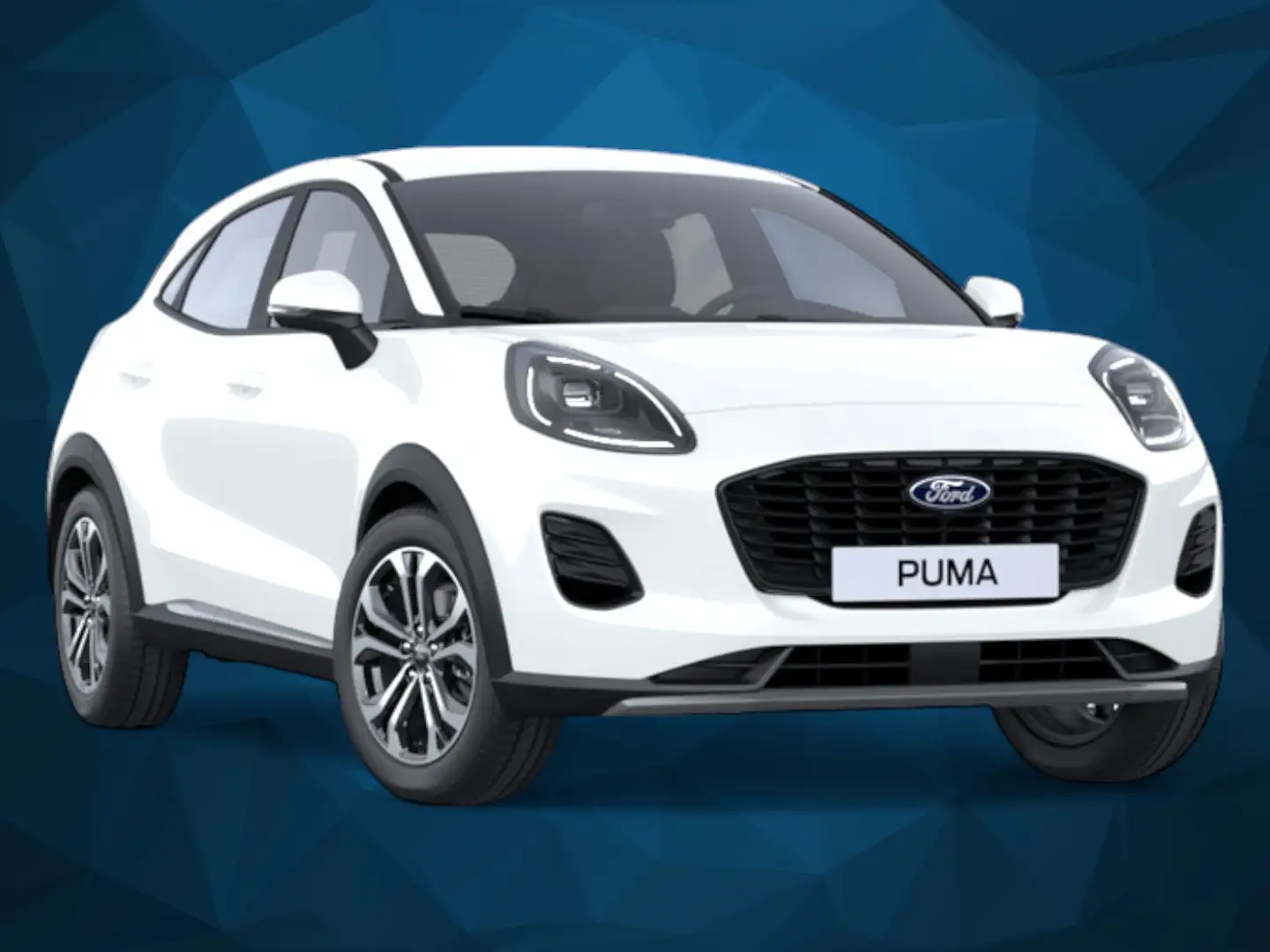 Ford Puma 1.0 TITANIUM Mild-Hybrid | NAVI | LED | Weiß - 1