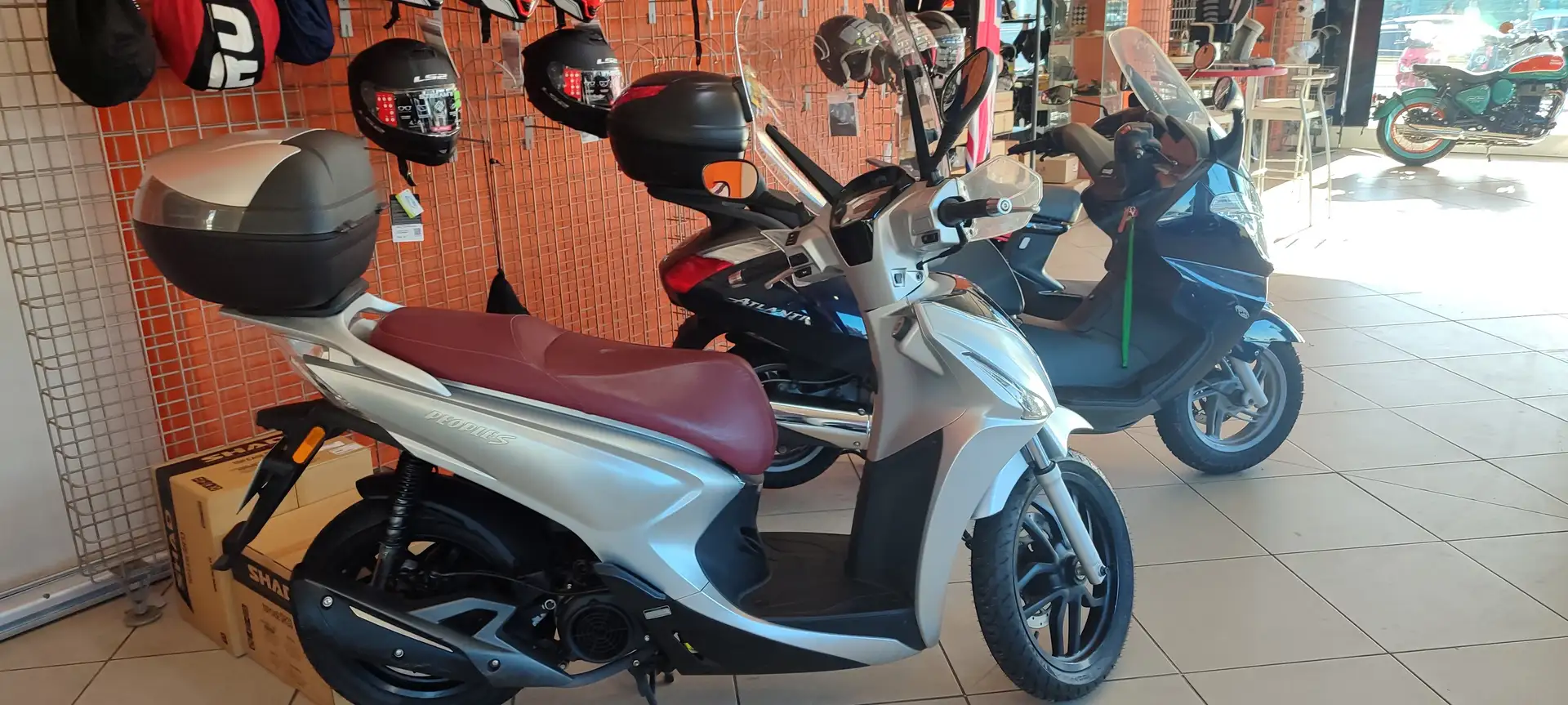 Kymco People S 125 New People Silber - 2