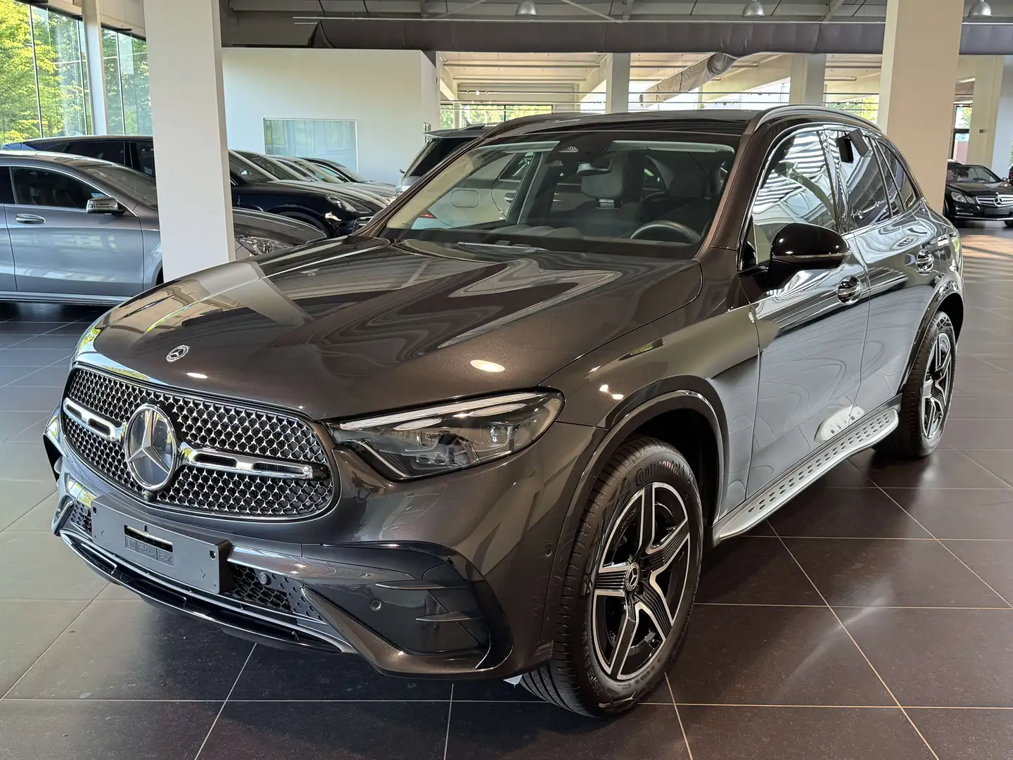 Mercedes-Benz GLC 300 e 4M AMG Night Pack, Panorama, 360 Camera, Head-Up Bleu - 1