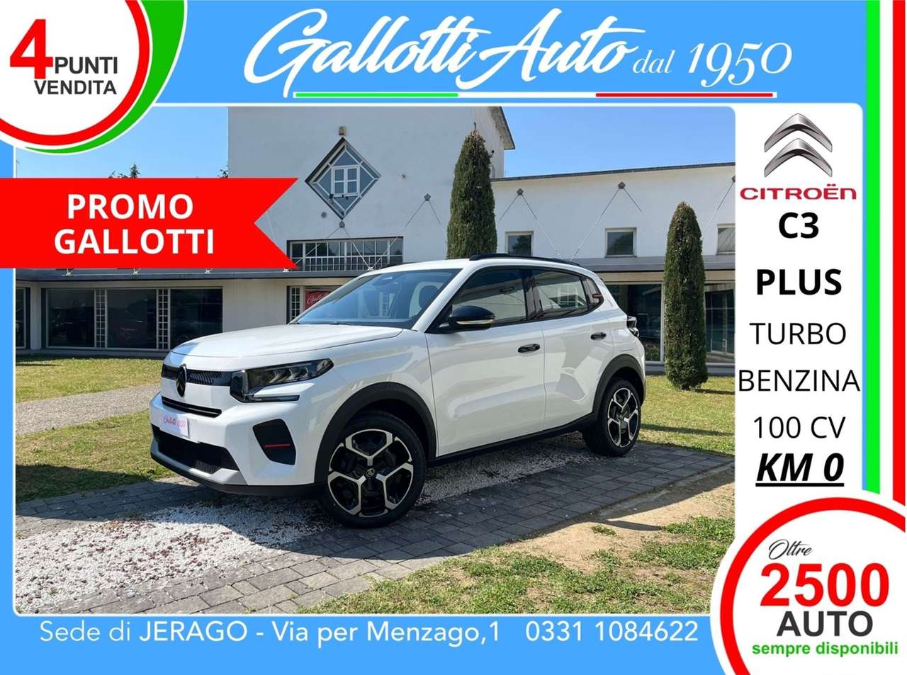 Citroen C3 Plus turbo s&s 100cv - PRMO GALLOTTI