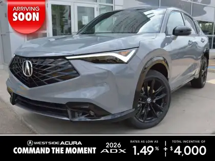 Gray 2026 Acura ADX SUV / Crossover Automatic