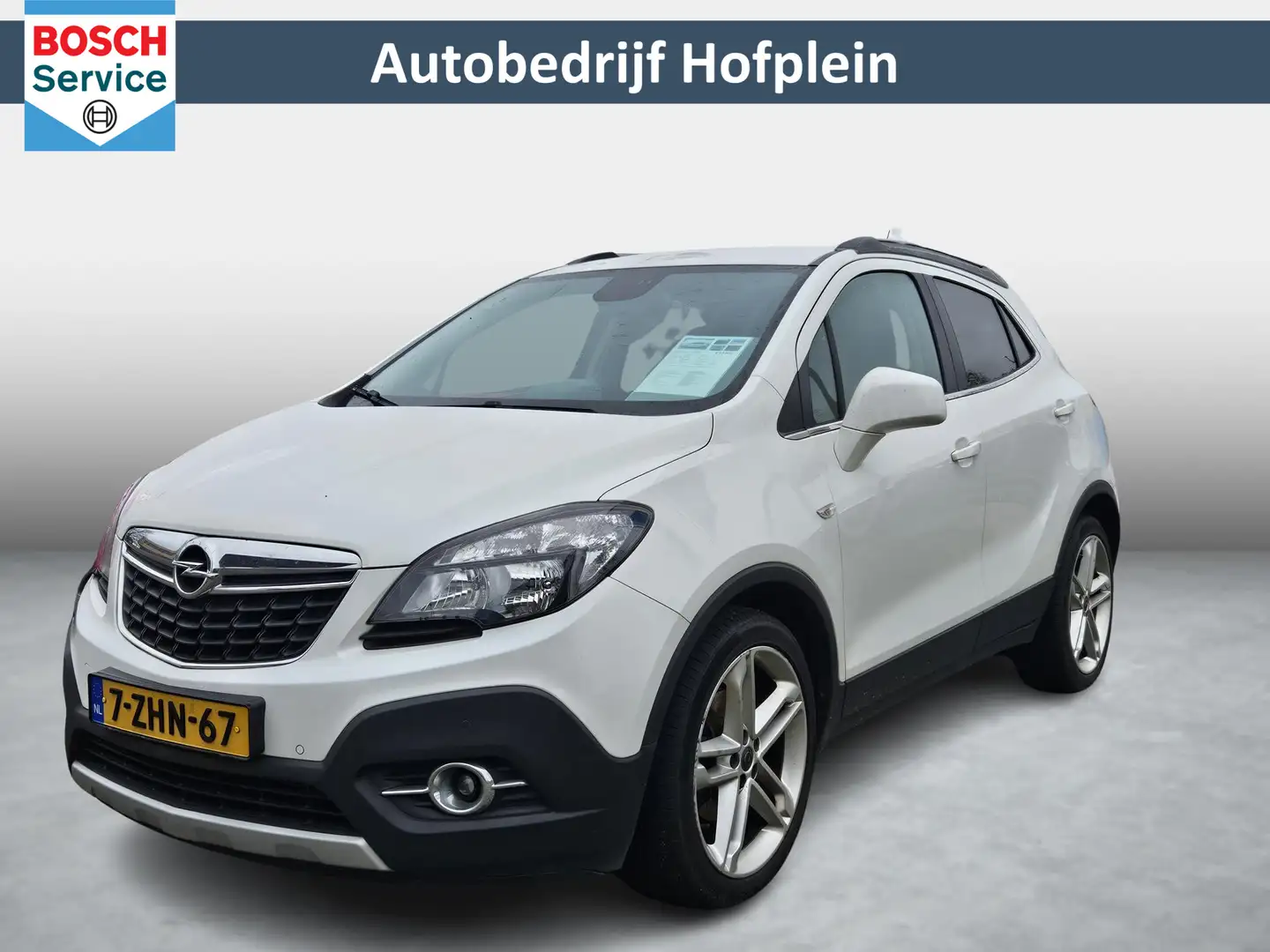 Opel Mokka 1.4 T Cosmo Navigatie | LM-Velgen | Airco-Ecc | Ca Wit - 1