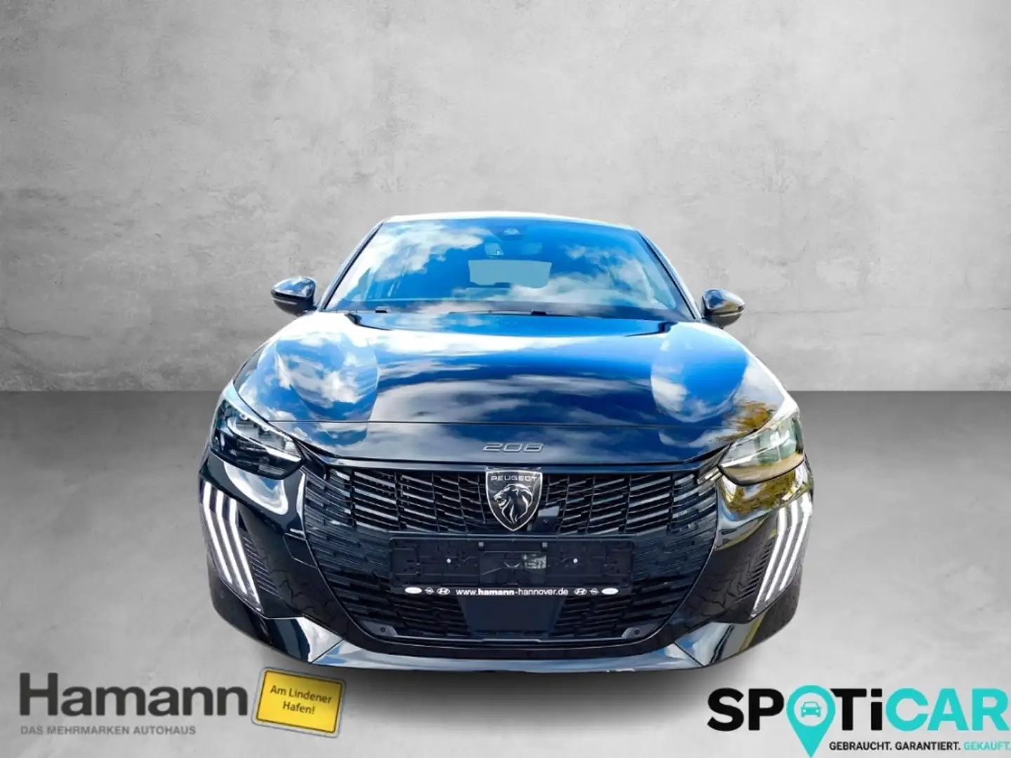 Peugeot 208 Hybrid 145e-DSC GT 1.2 2x Kamera Navi Ganzjahresre Negro - 2