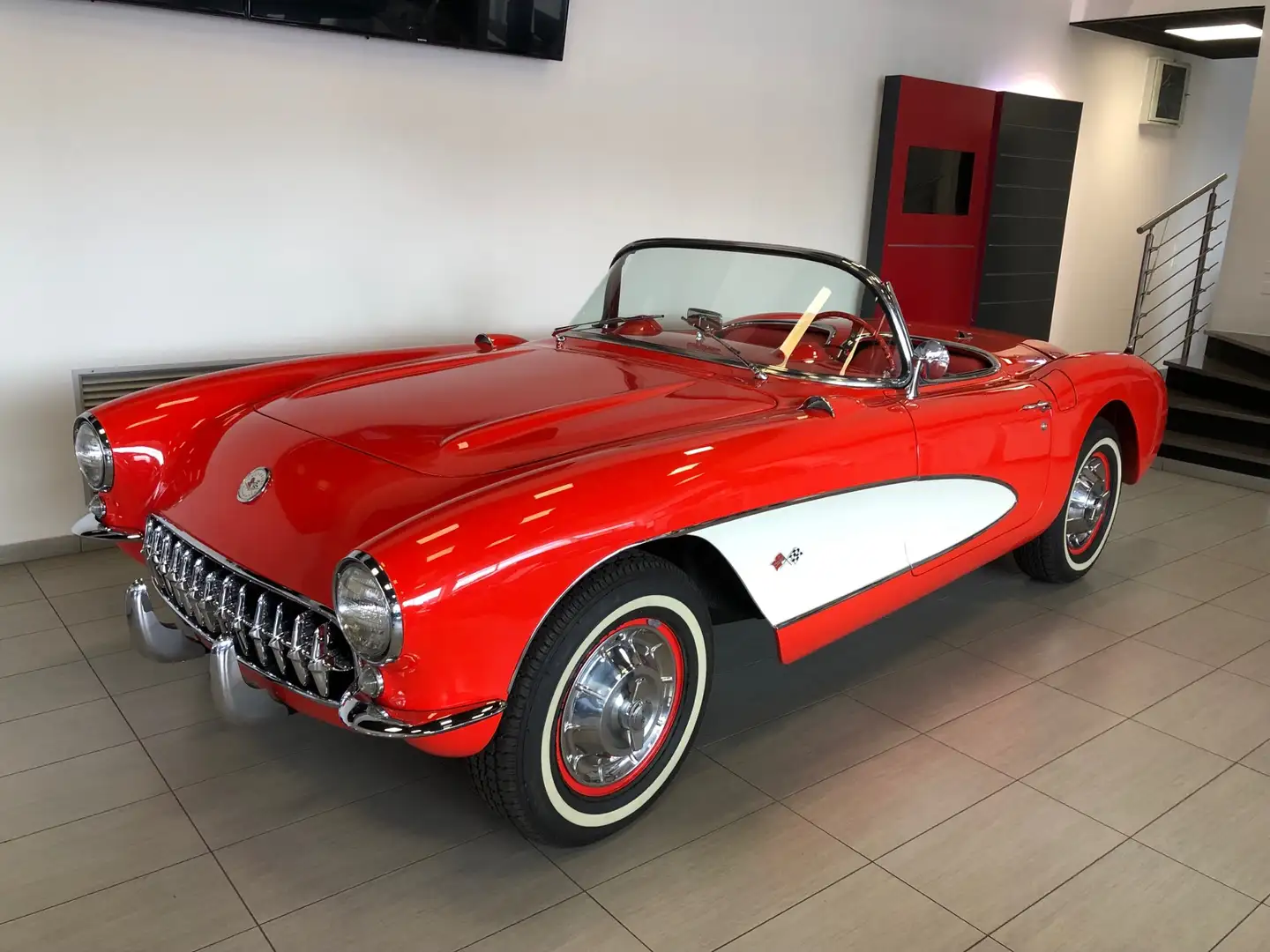 Chevrolet Corvette C1 4.7 V8  285 CV CONVERTIBILE Naranja - 1