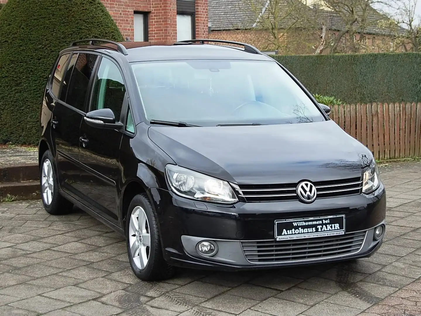 Volkswagen Touran Comfortline BMT * voll Scheckheft - Garantie  * Schwarz - 2