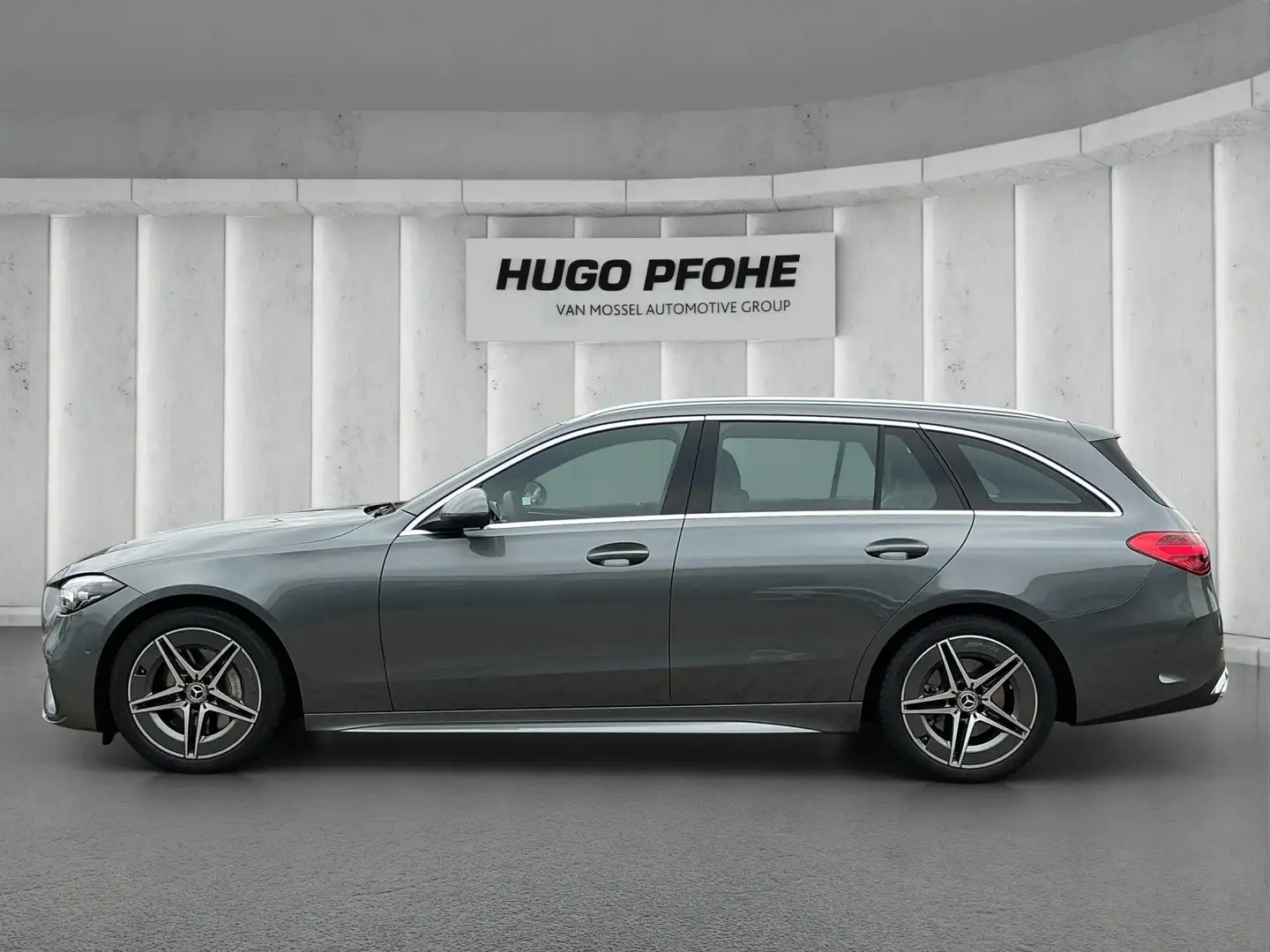 Mercedes-Benz C 300 T AMG Line (EURO 6e) Grau - 2