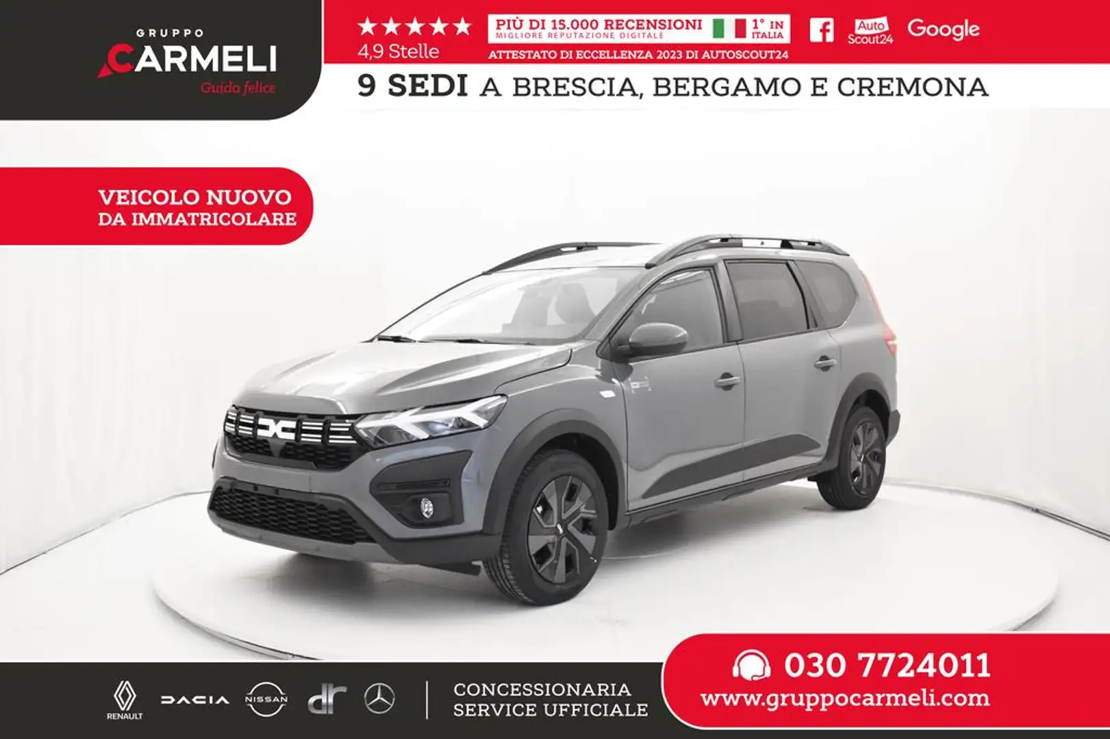 Dacia Jogger 1.0 tce Expression Gpl 100cv 7p.ti Gris - 1