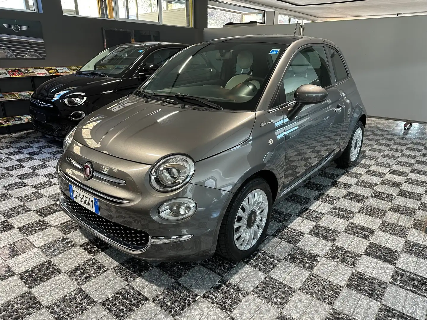 Fiat 500 500 1.0 hybrid Dolcevita 70cv Gris - 1