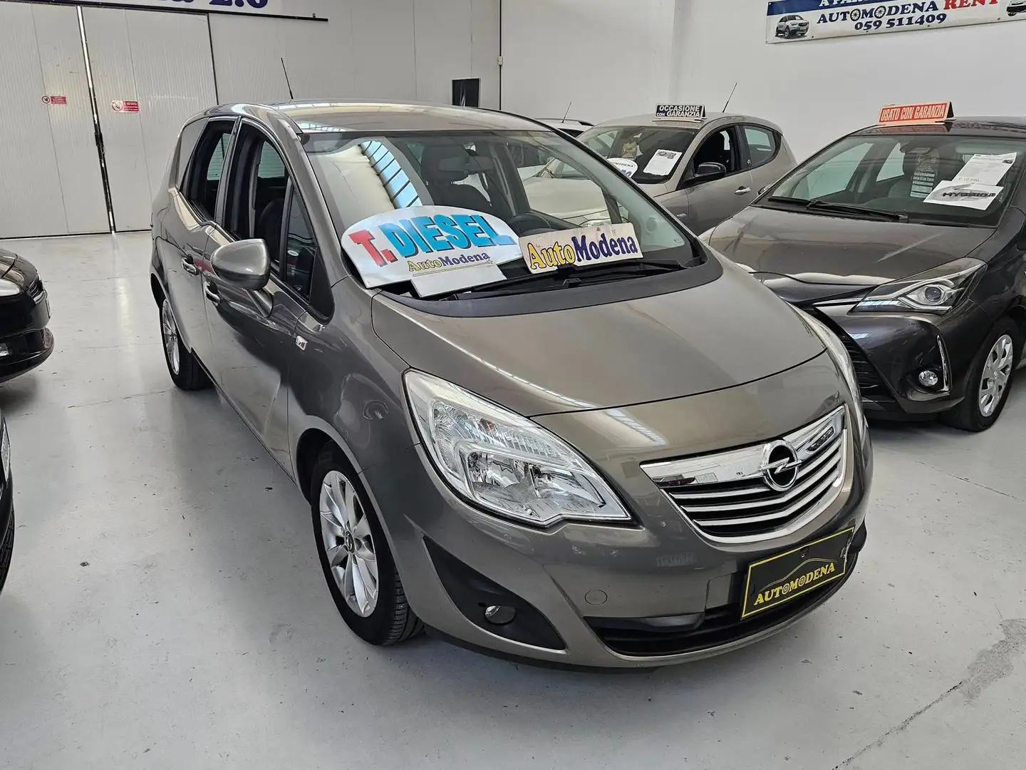 Opel Meriva Meriva II 2010 1.7 TURBO DIESEL  X NEOPATENTATO Grigio - 1