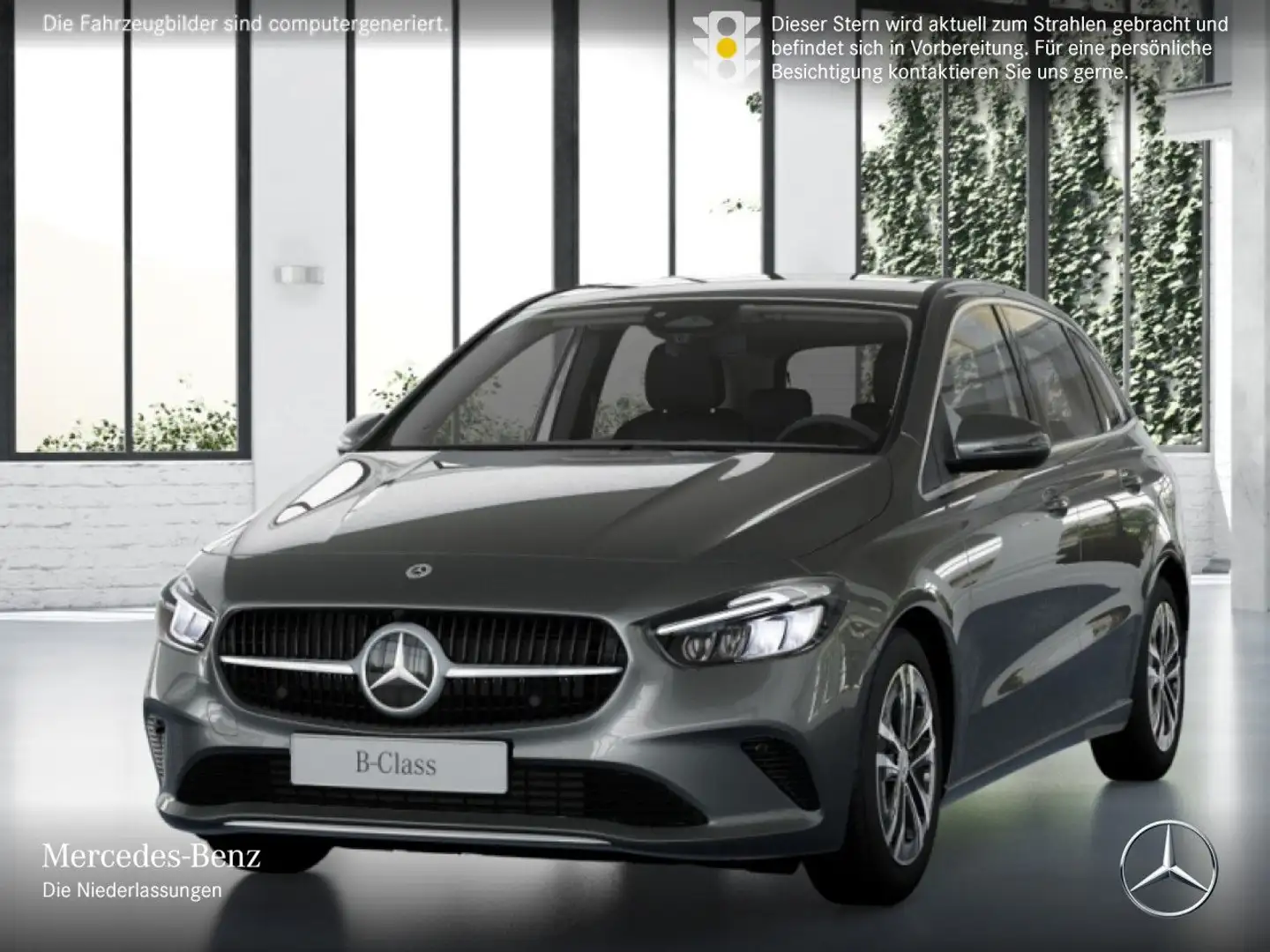 Mercedes-Benz B 180 PROGRESSIVE+LED+KAMERA+TOTW+7G Grau - 2