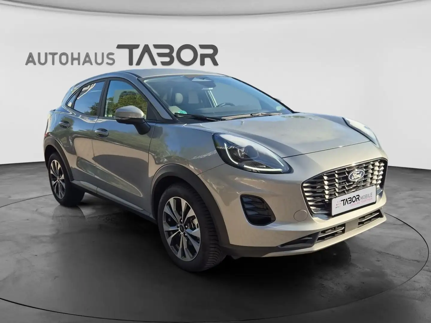 Ford Puma Titanium 1.0 EcoBoost 155 Aut. Mild Hybrid 114 ... Silber - 2