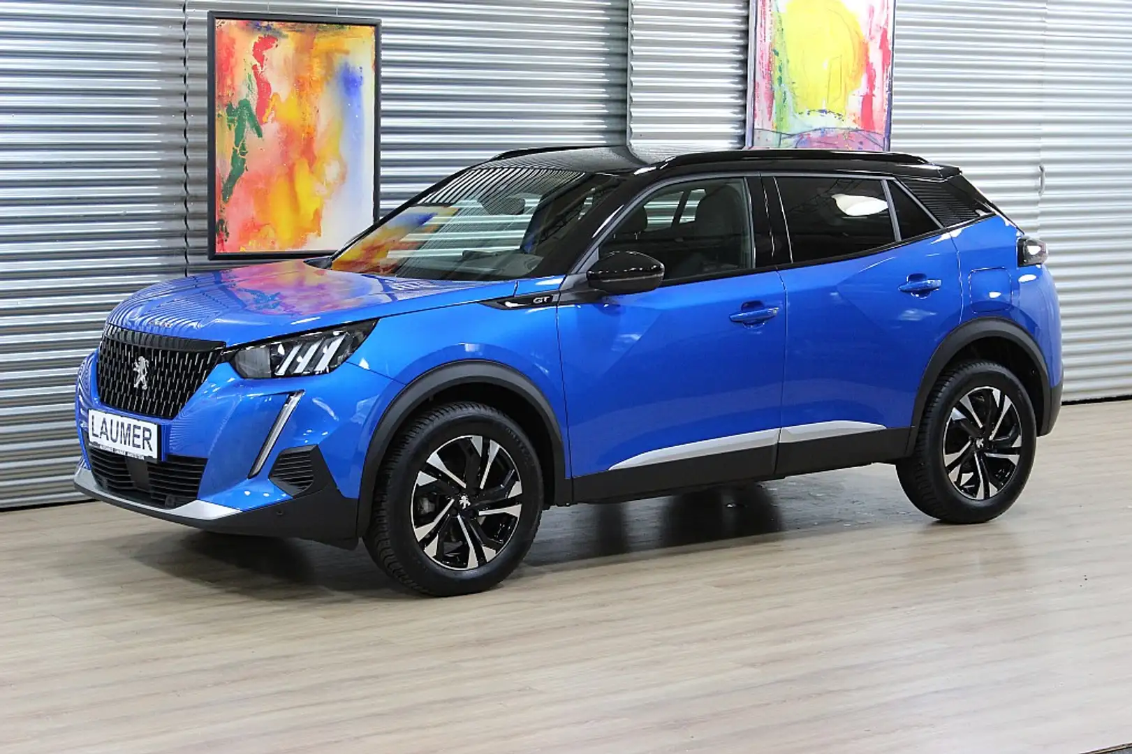 Peugeot 2008 BlueHDi 130 S&S GT EAT8 Blau - 1
