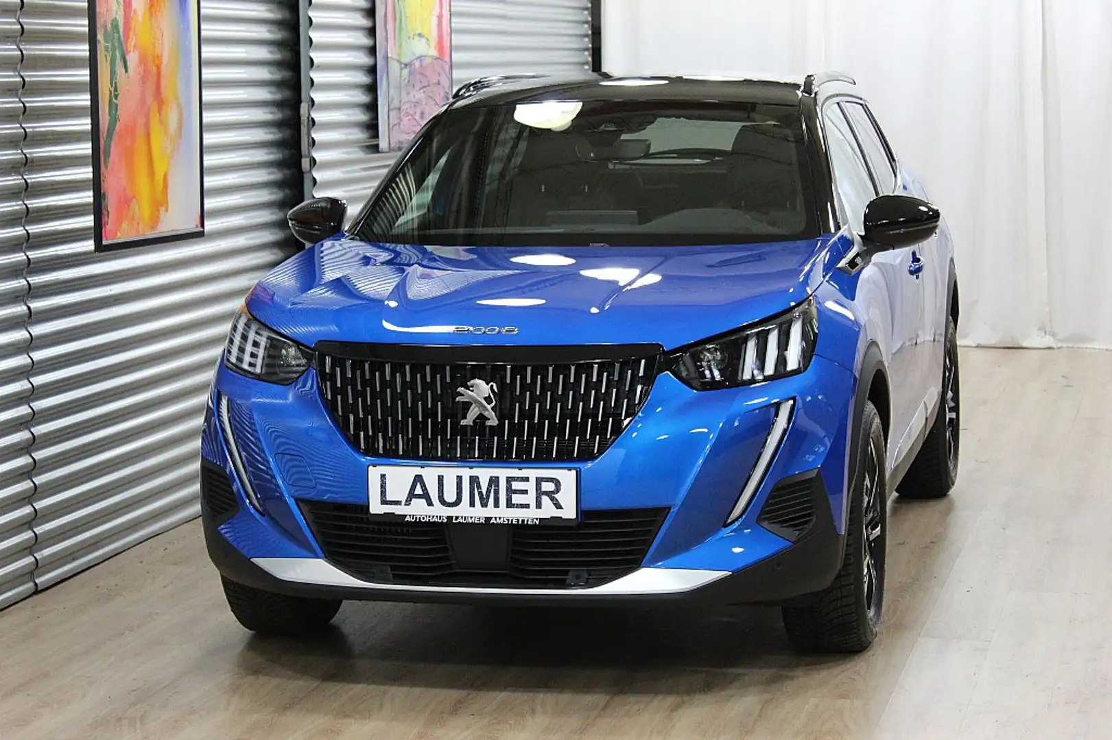 Peugeot 2008 BlueHDi 130 S&S GT EAT8 Blau - 2