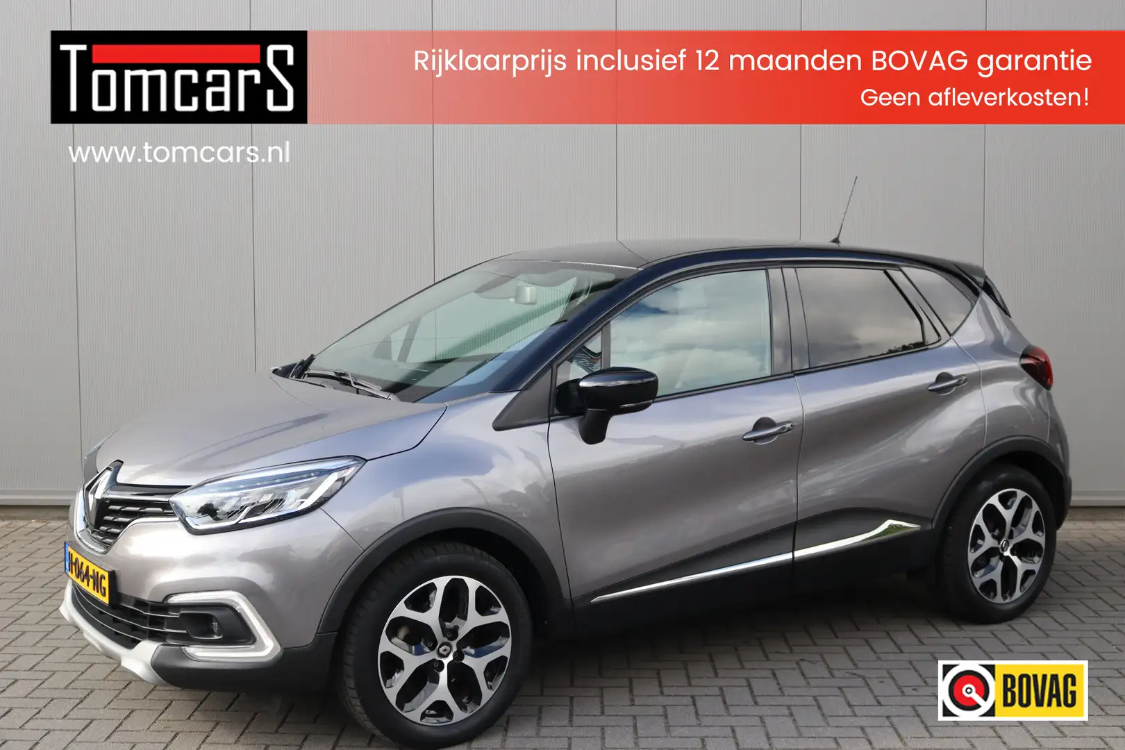 Renault Captur 1.3 TCe 130PK Intens Trekhaak/Navigatie/Parkeerhul Grijs - 1