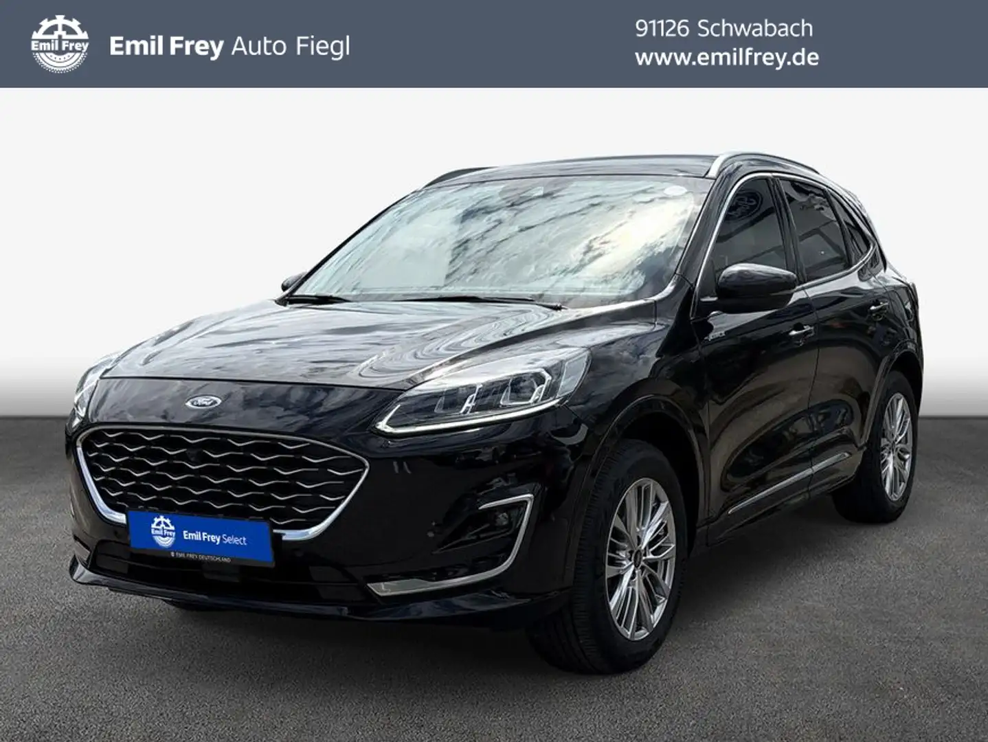 Ford Kuga 2.5 Duratec FHEV 4x4 VIGNALE Schwarz - 1