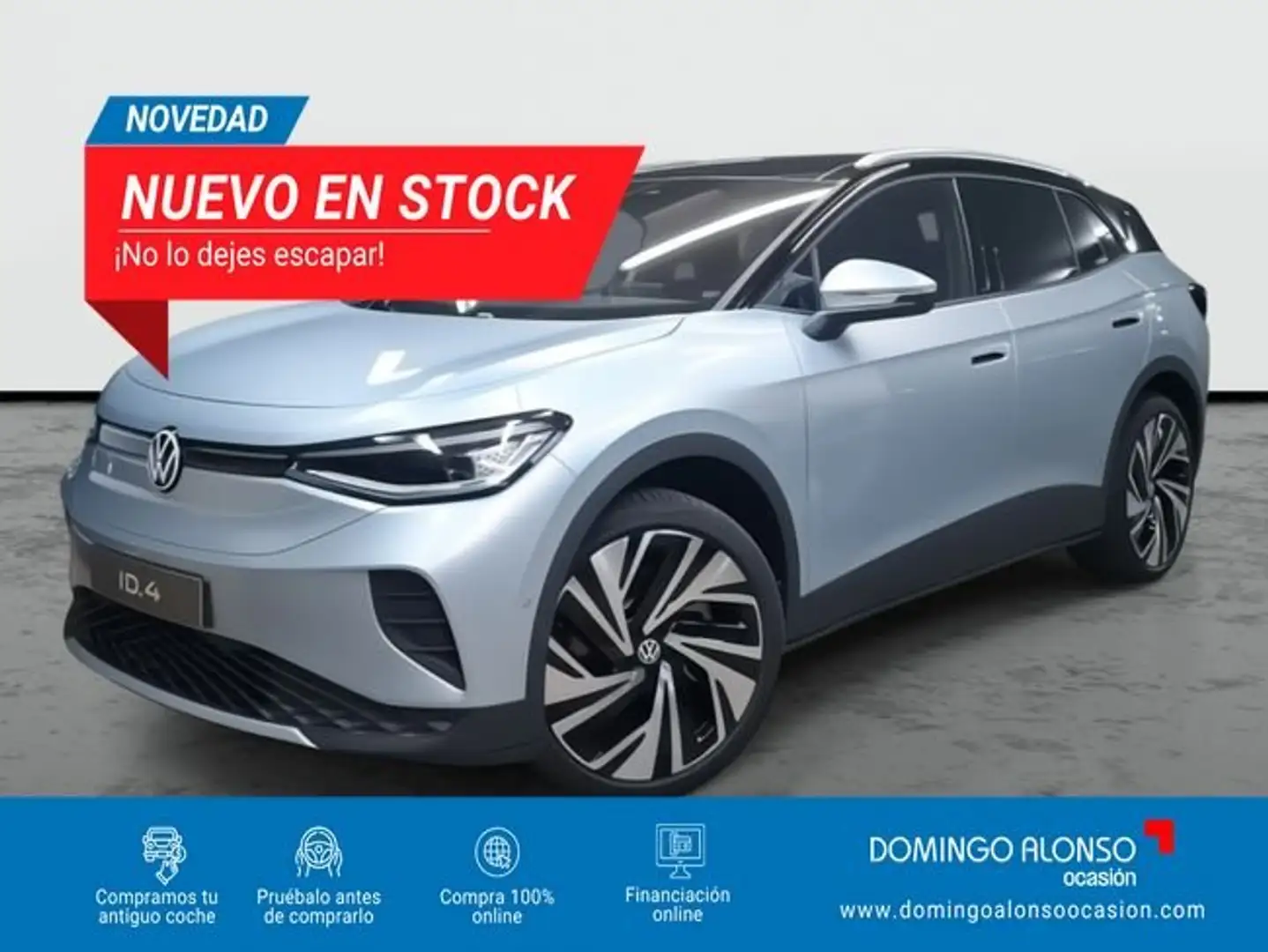 Volkswagen ID.4 Pro 77 kWh 128kW (174 CV) (E213HN13) Plateado - 1