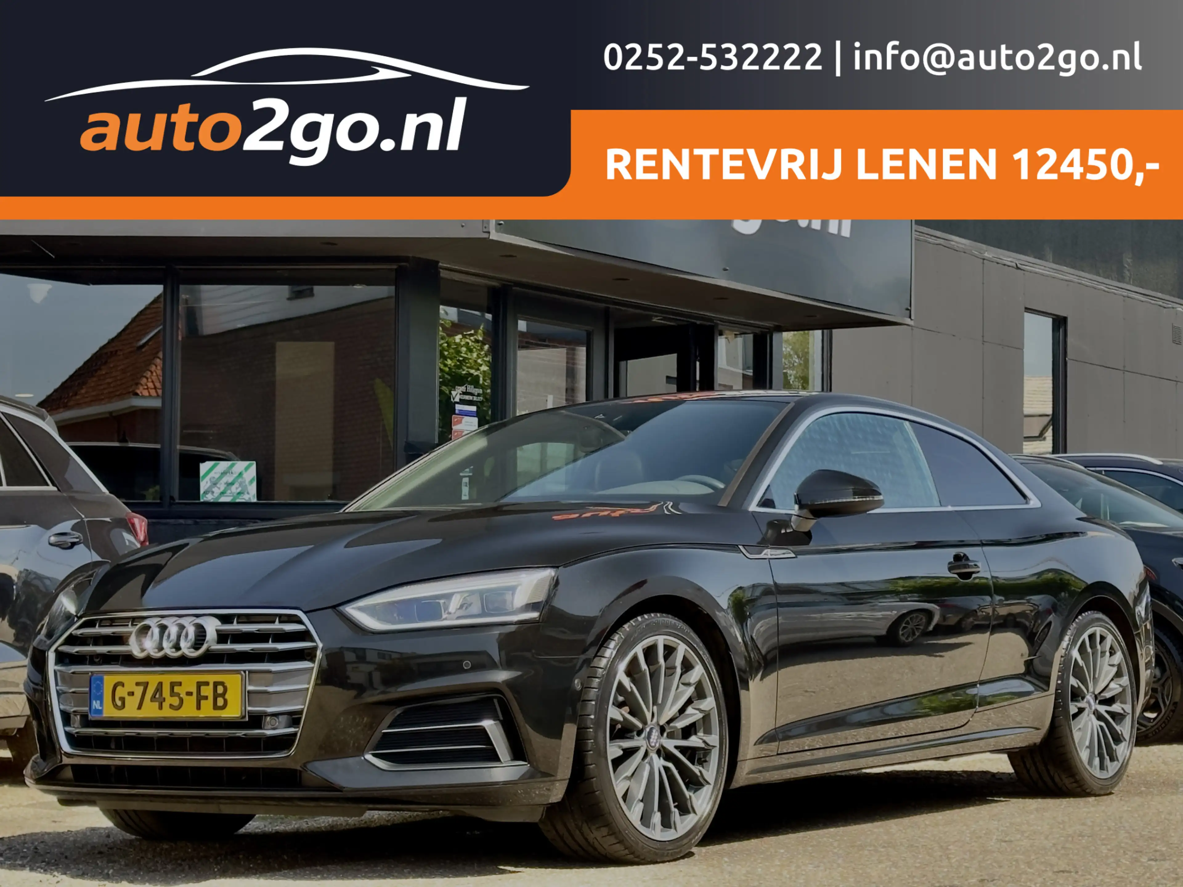 Audi A5 Coupé 2.0 TDI ACTIE! BETAAL NU 50% 12450 DE REST I