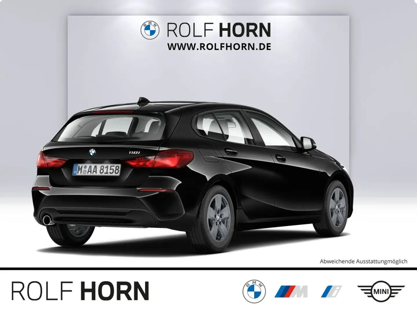 BMW 118 i Advantage Navi Klima Sitzhzg PDC Tempo 16" Schwarz - 2